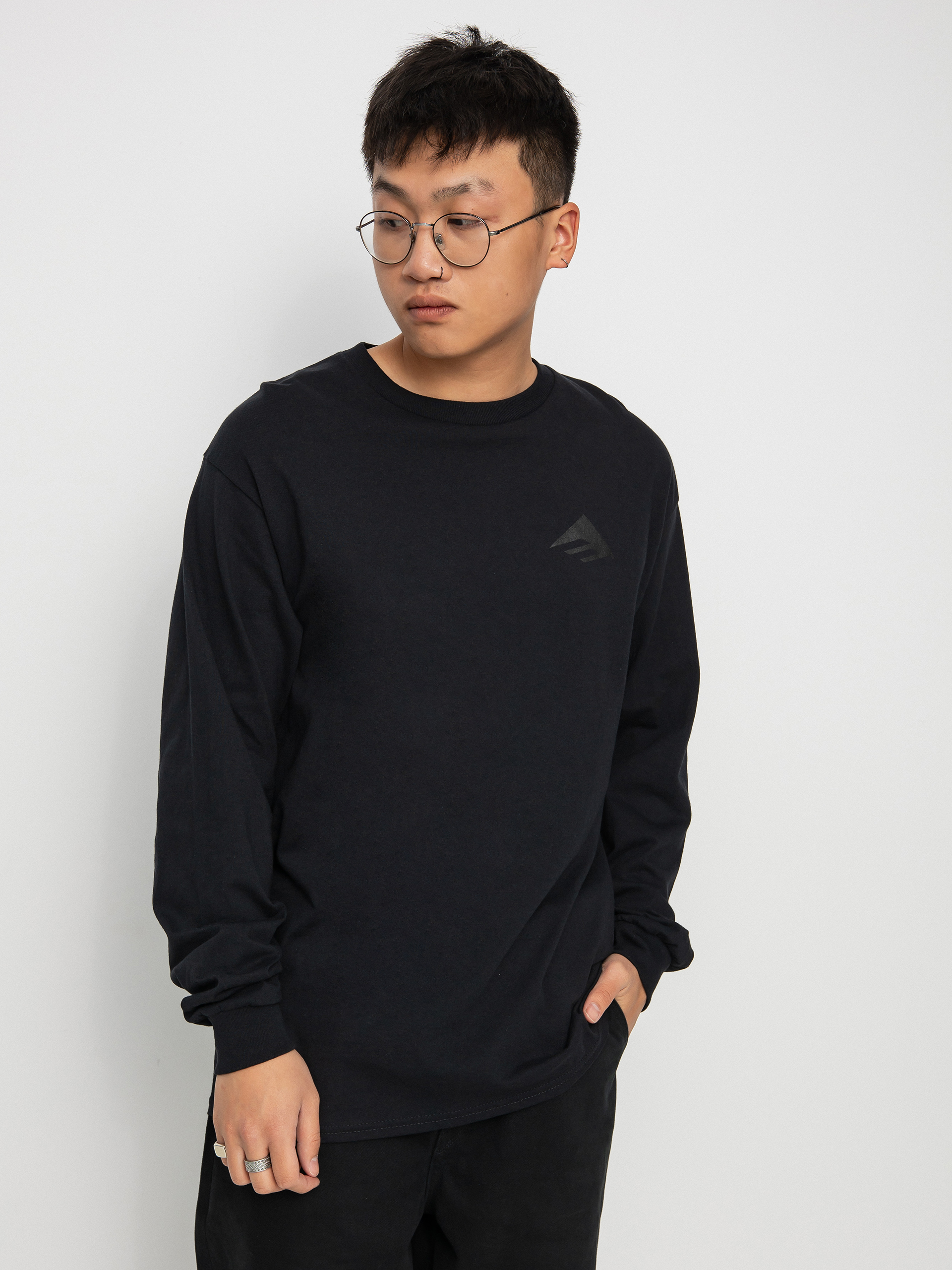 Longsleeve Emerica Stealth Triangle (black)