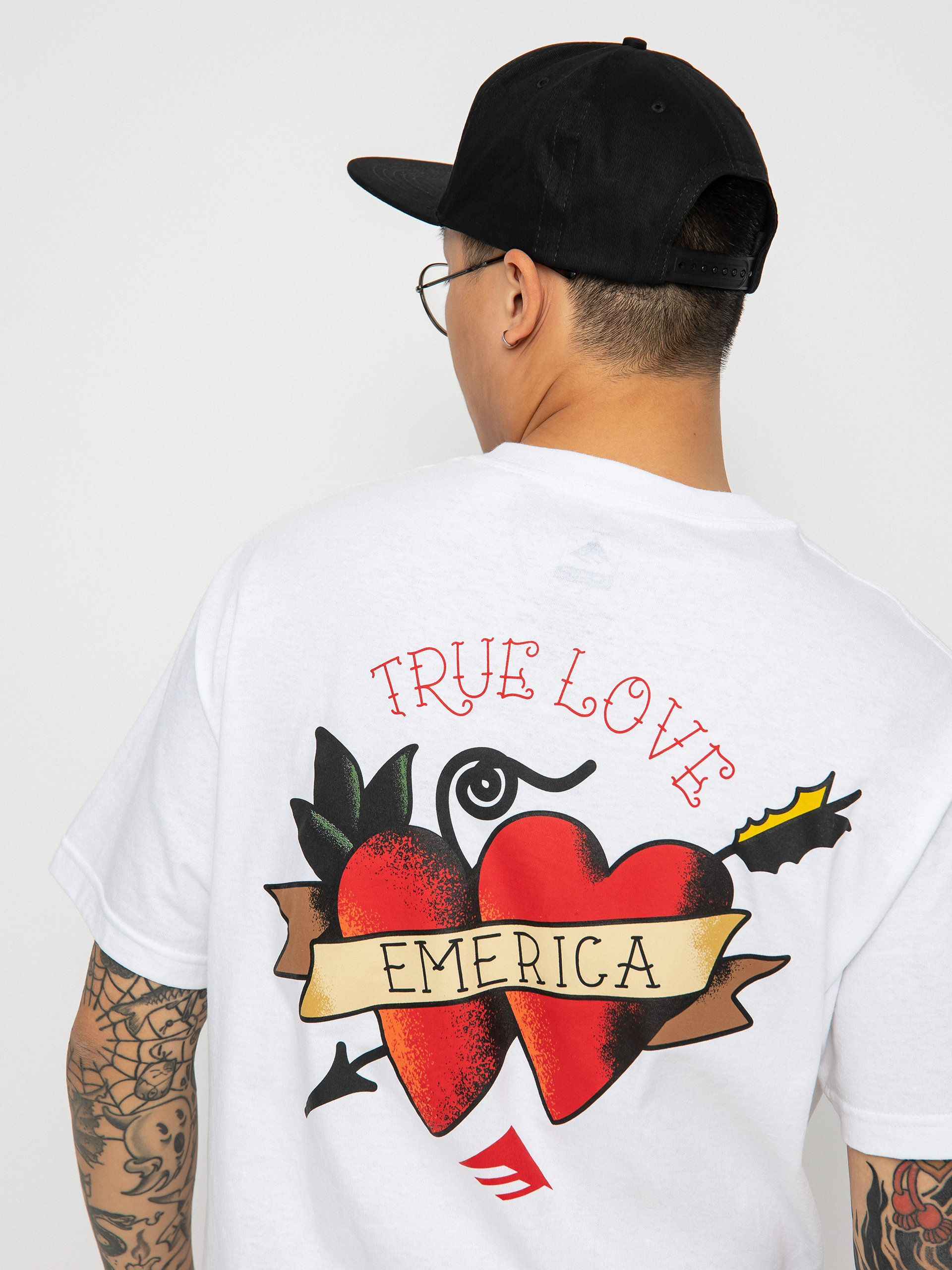 T-shirt Emerica Love Triangle (white)