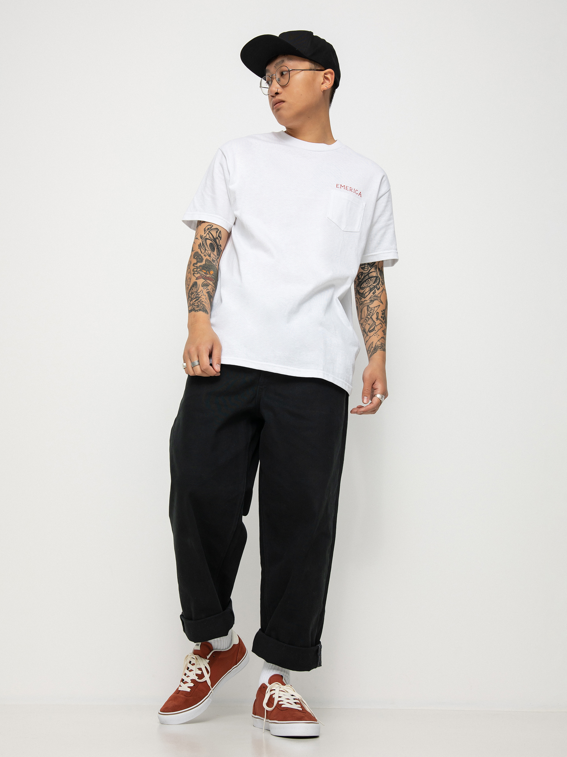T-shirt Emerica Love Triangle (white)