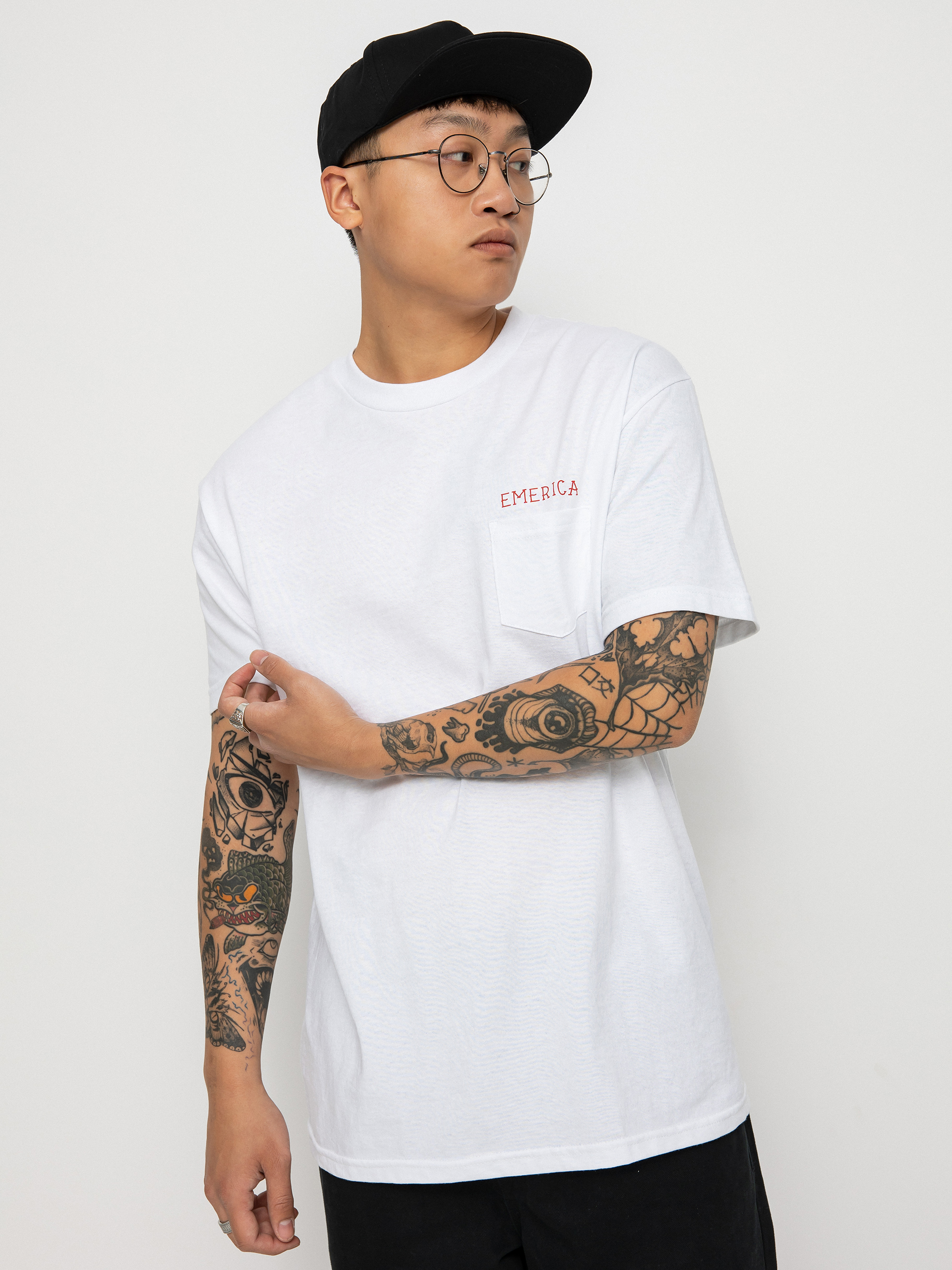 T-shirt Emerica Love Triangle (white)