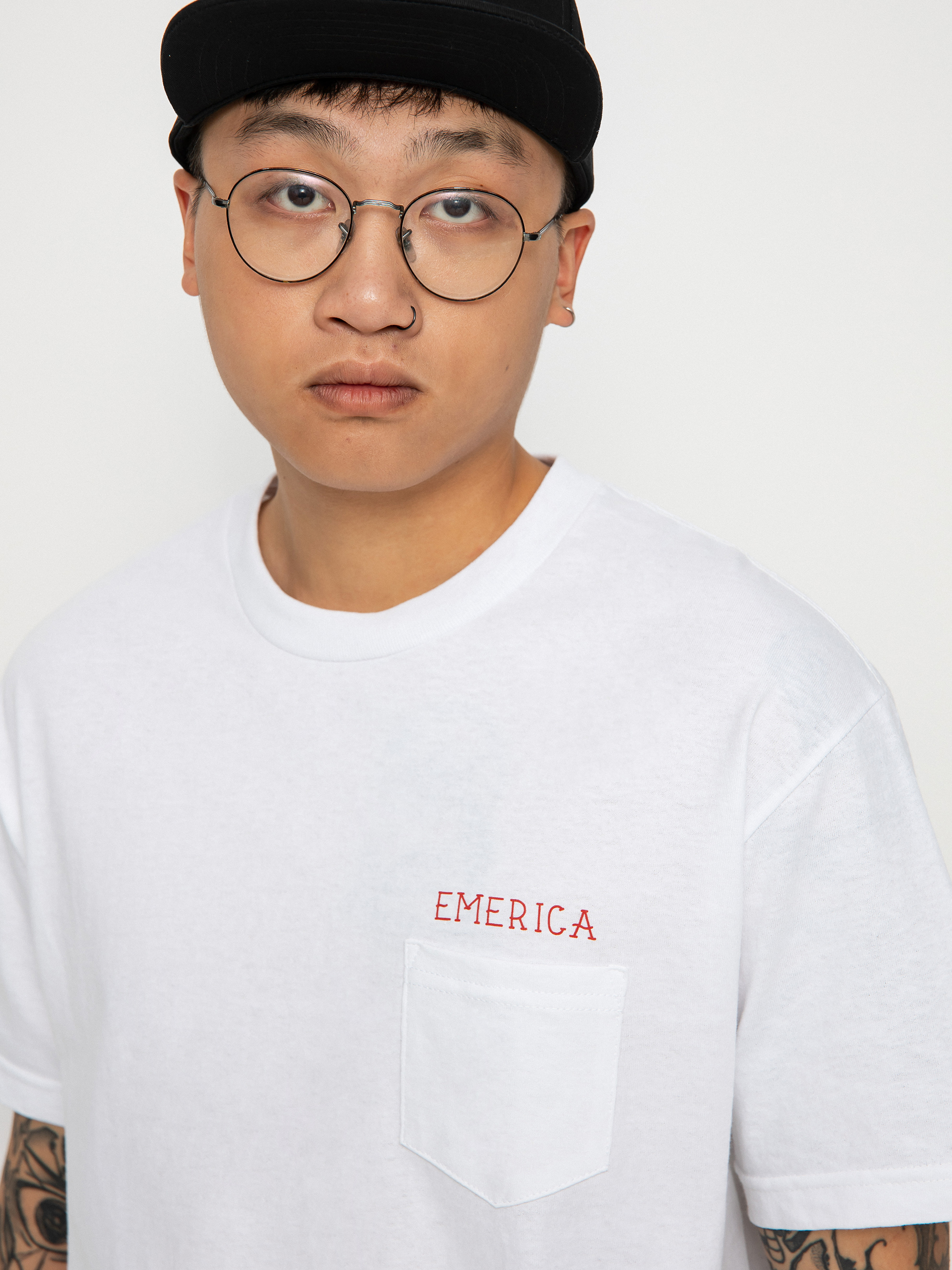 T-shirt Emerica Love Triangle (white)