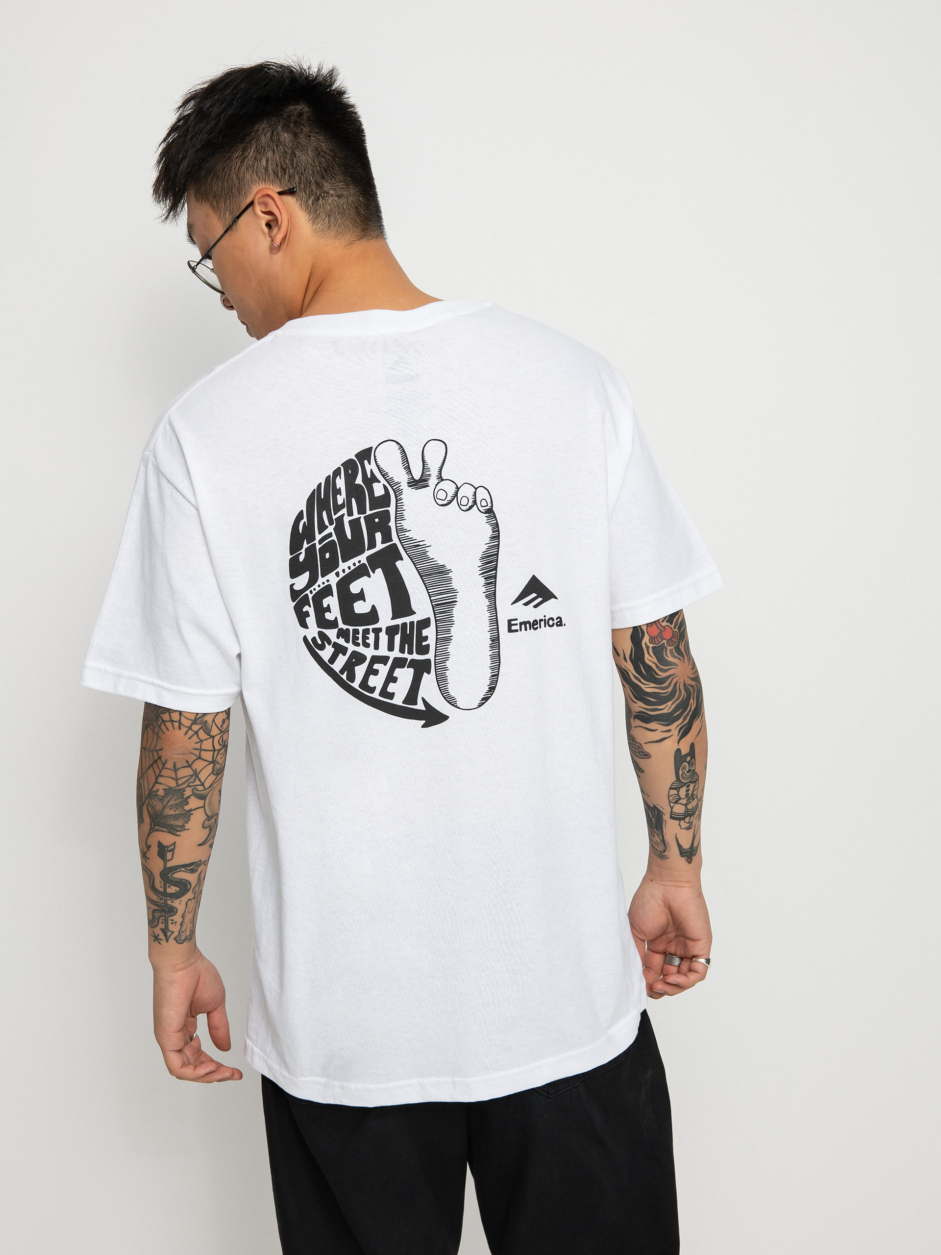 T-shirt Emerica Pavement (white)