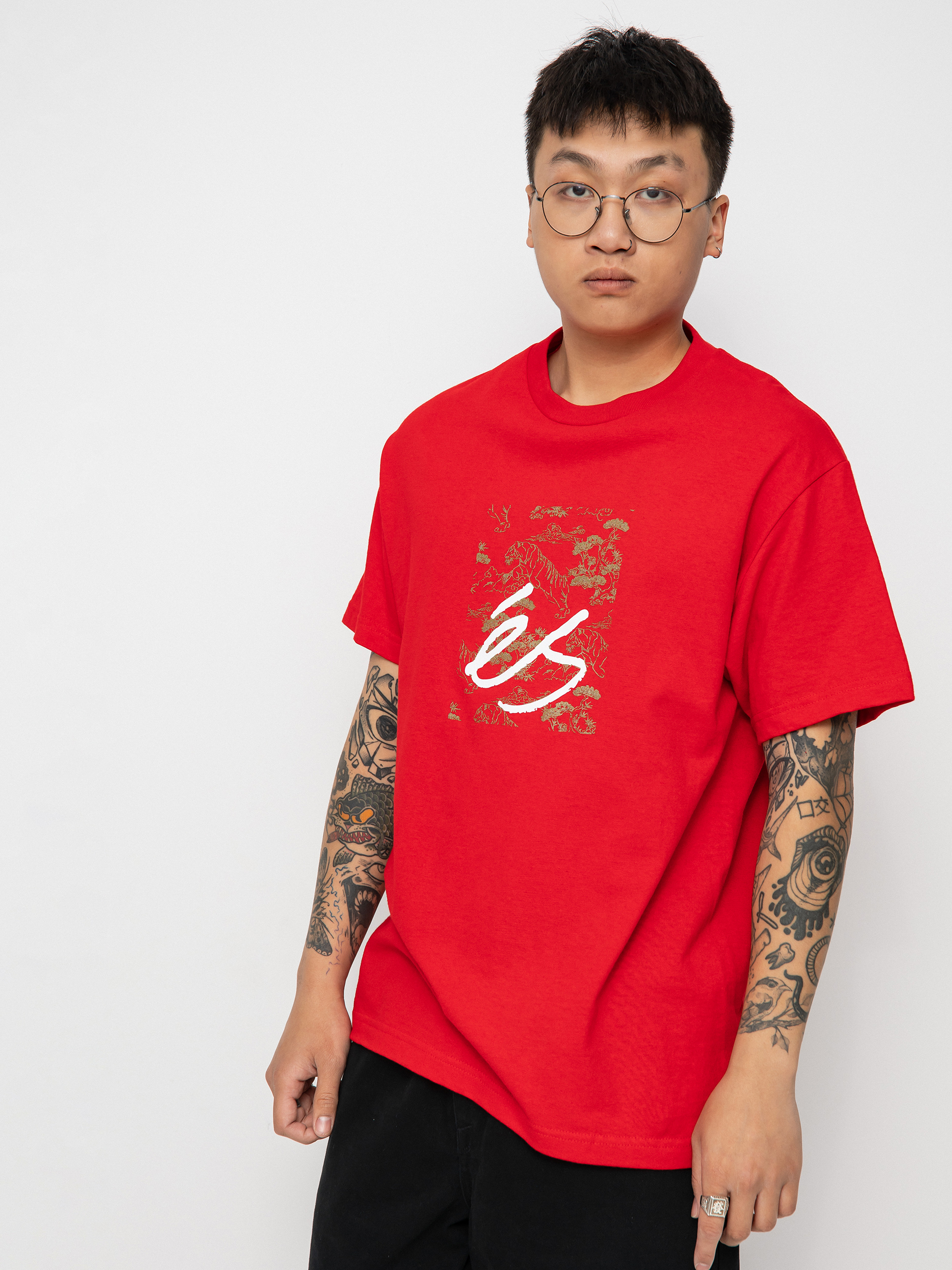 T-shirt eS Tiger Block (red)