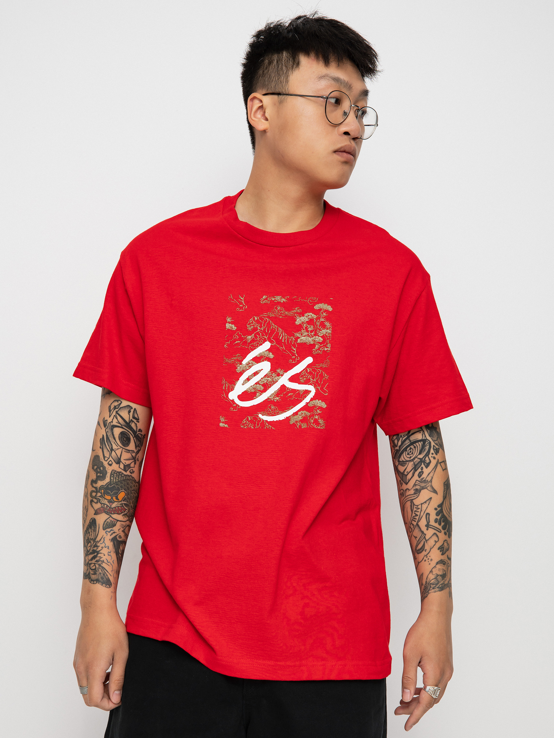 T-shirt eS Tiger Block (red)