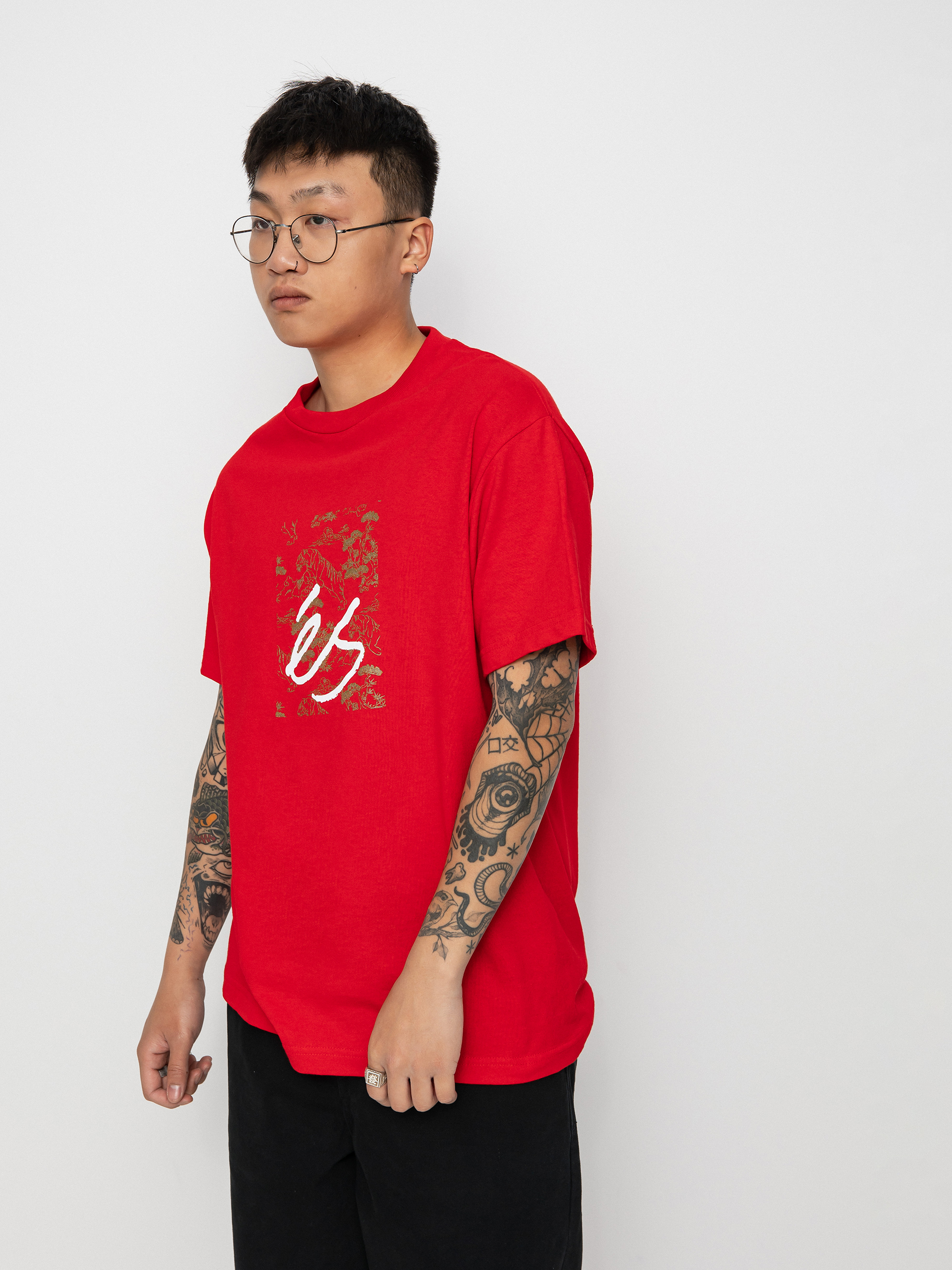 T-shirt eS Tiger Block (red)