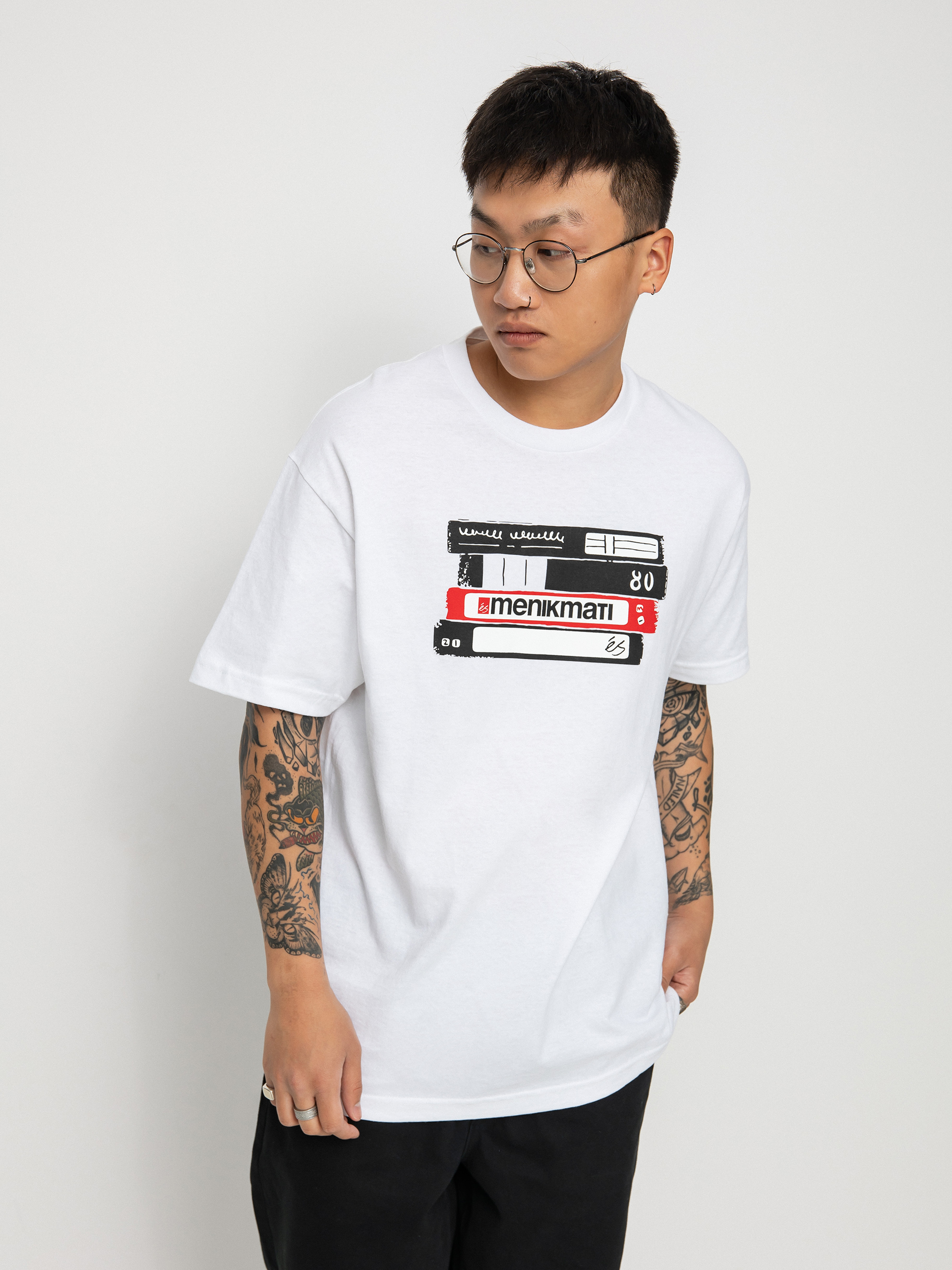 T-shirt eS Vhs (white)