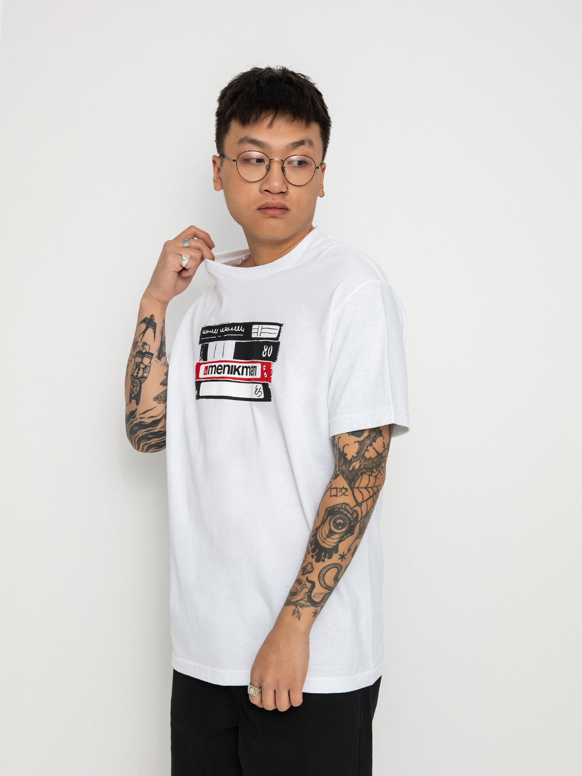 T-shirt eS Vhs (white)