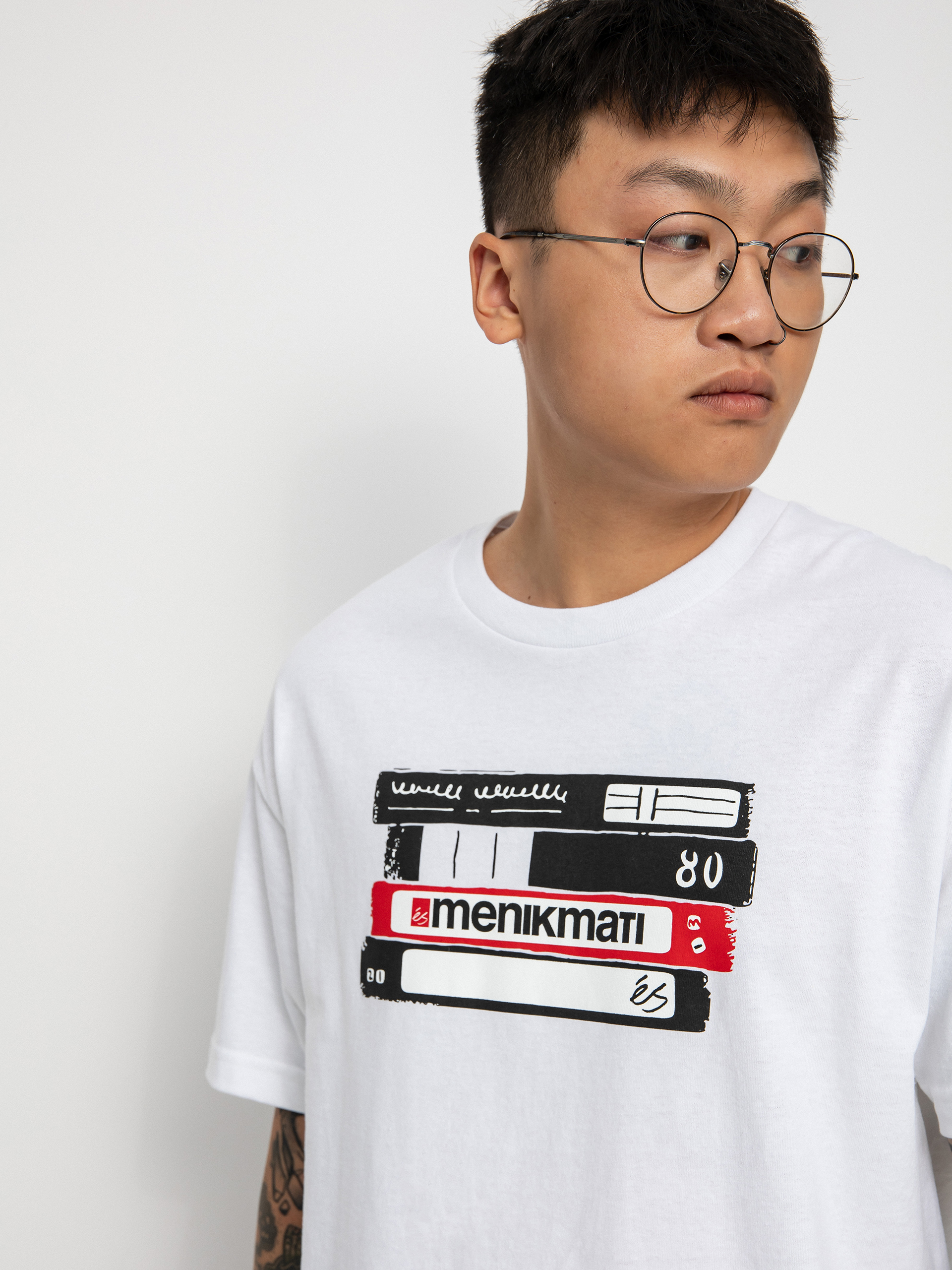 T-shirt eS Vhs (white)