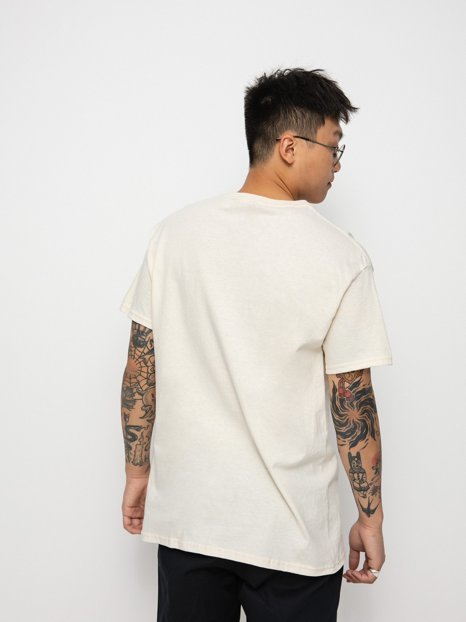 T-shirt Emerica Eff Corporate (creme)