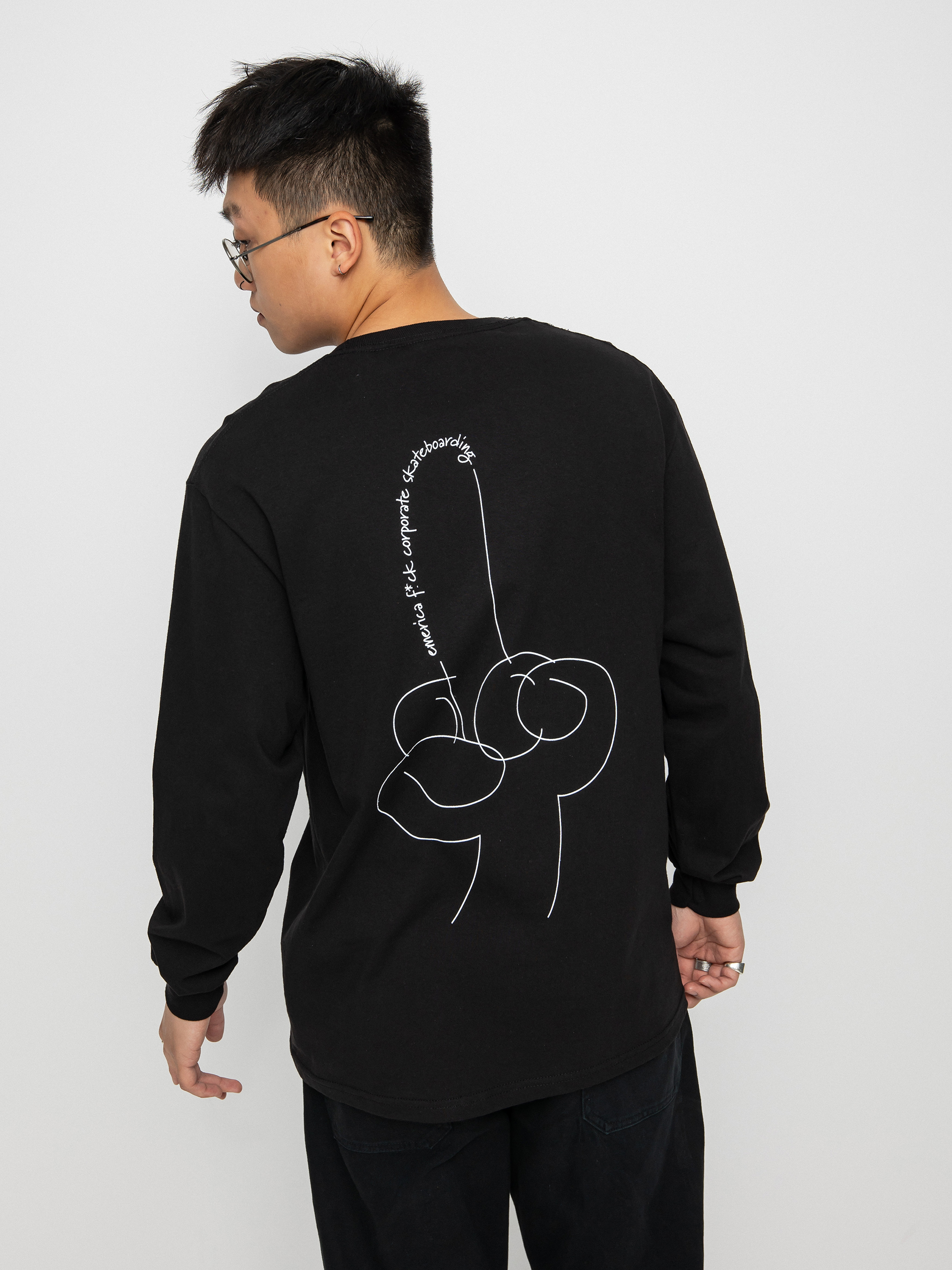 Longsleeve Emerica Eff Corporate (black)