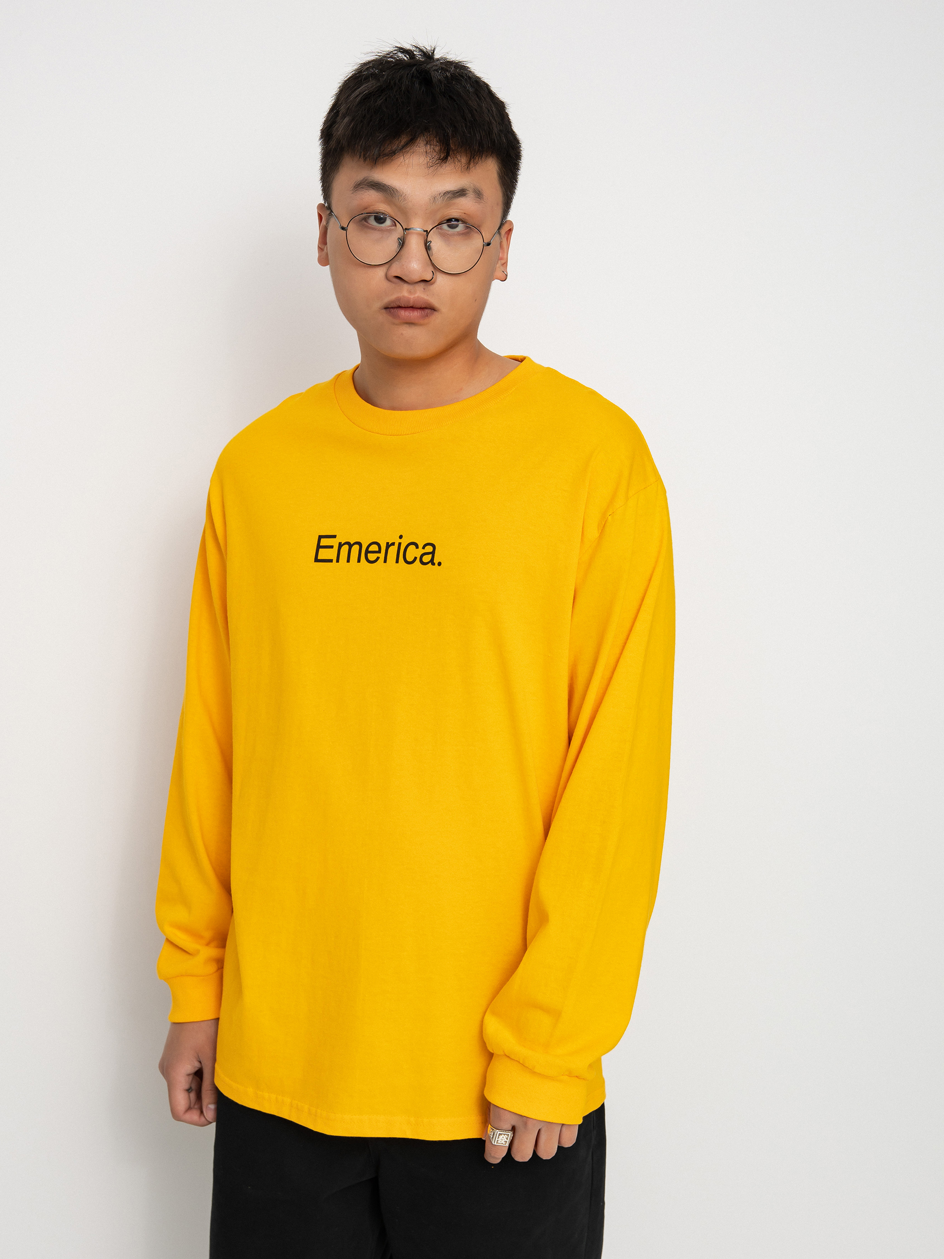 Longsleeve Emerica Eff Corporate (gold)