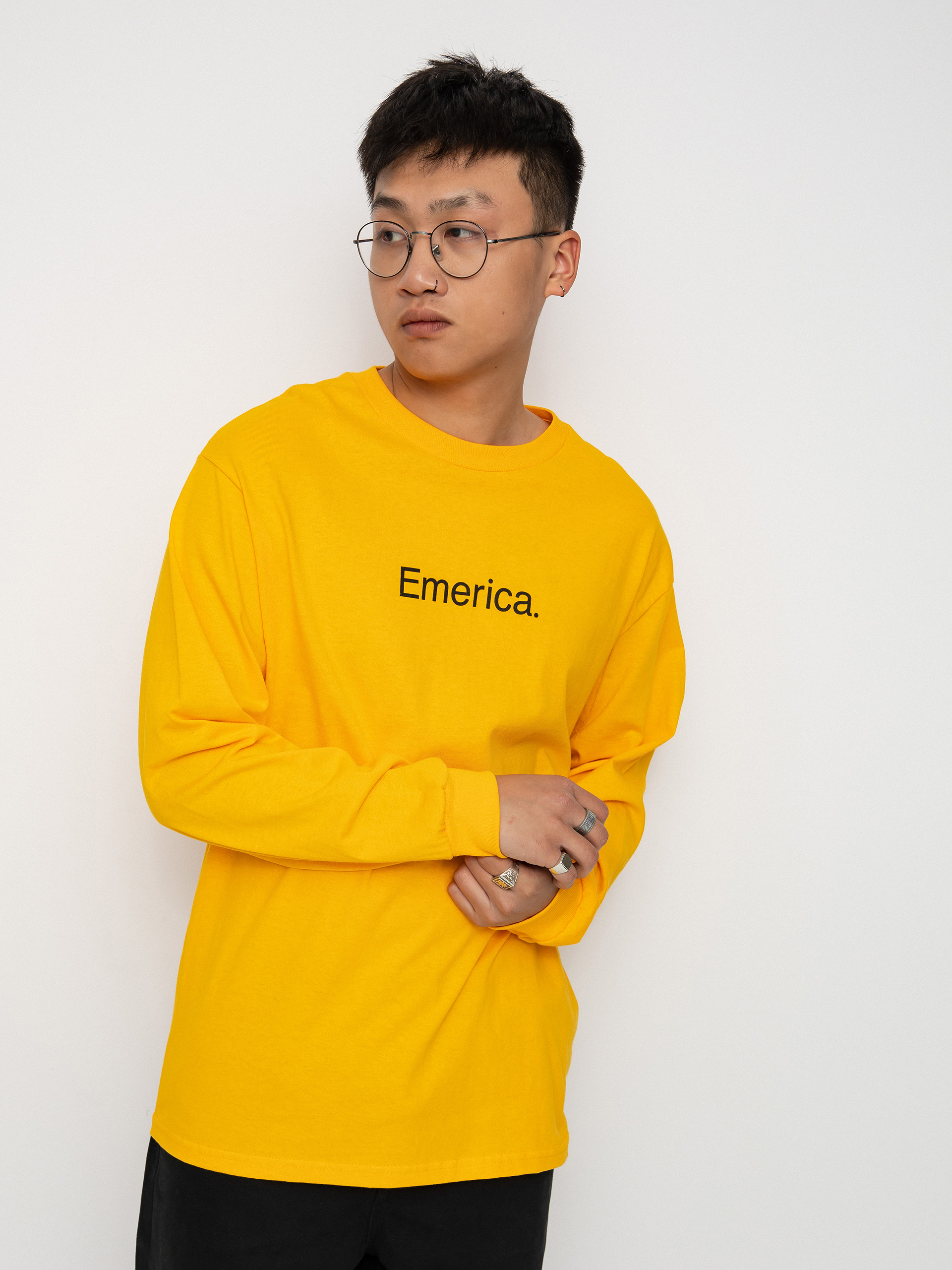 Longsleeve Emerica Eff Corporate (gold)