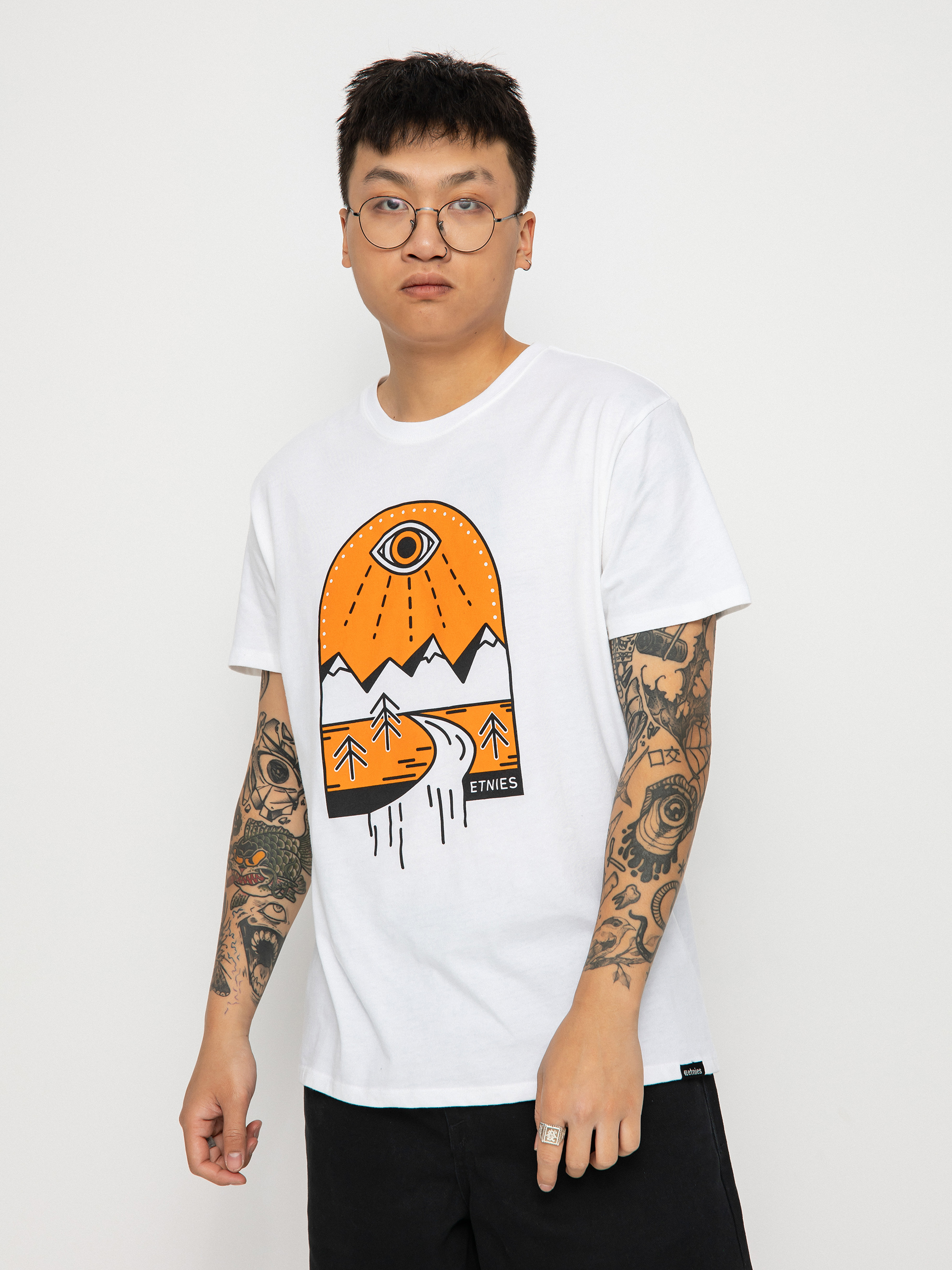 T-shirt Etnies Mtn View (white)