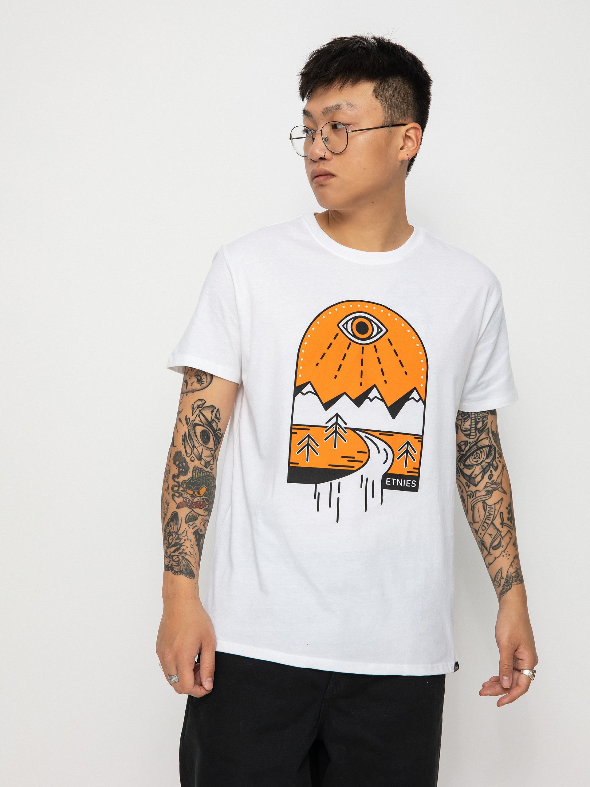T-shirt Etnies Mtn View (white)