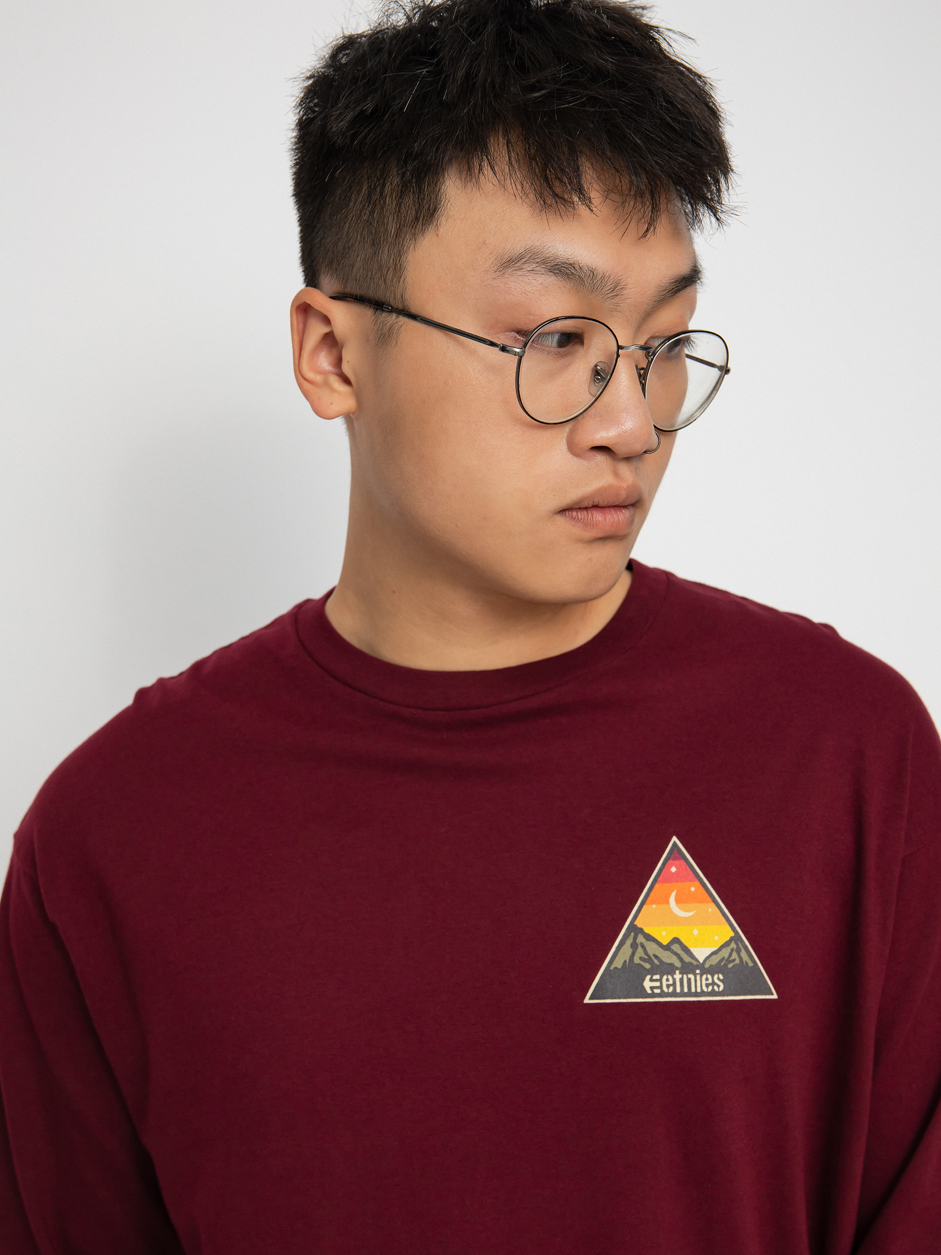 Longsleeve Etnies Moonrise (burgundy)