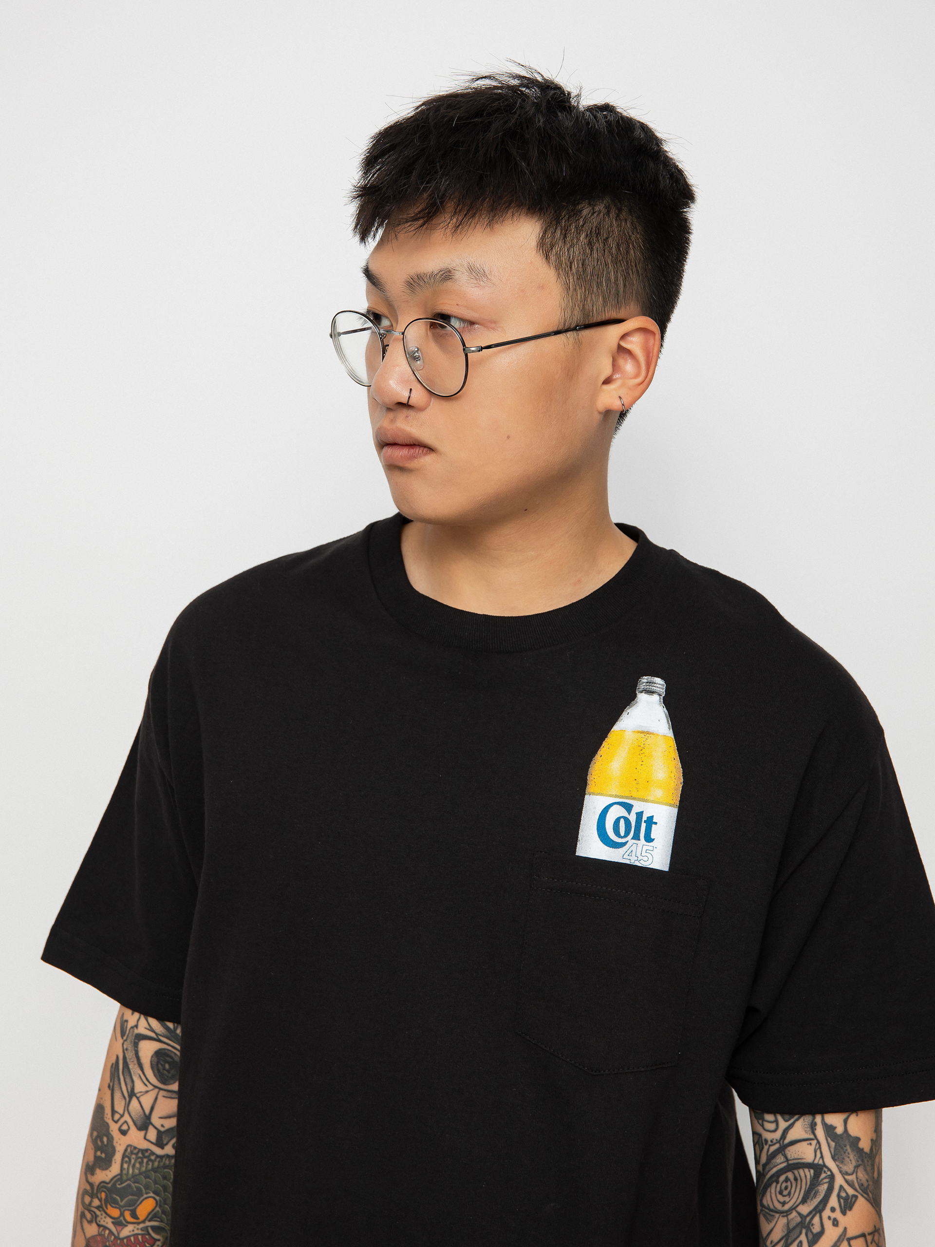 T-shirt Etnies Colt 45 Pocket (black)