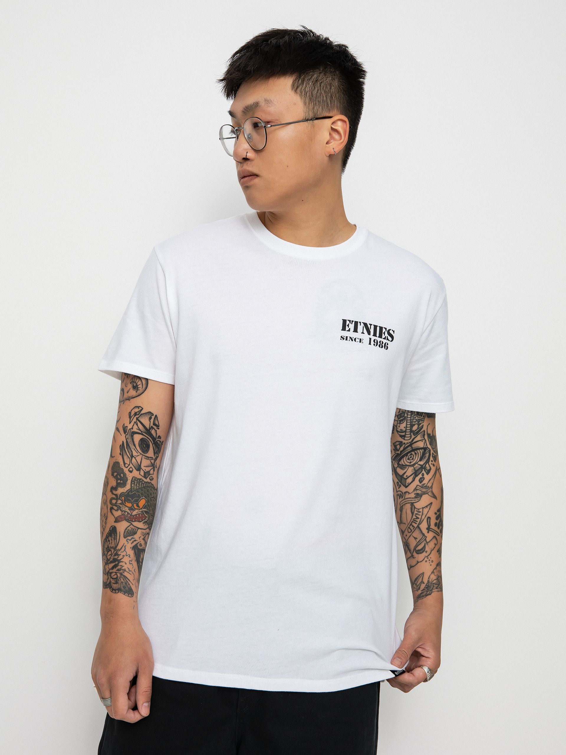 T-shirt Etnies Rebel Sports (white)