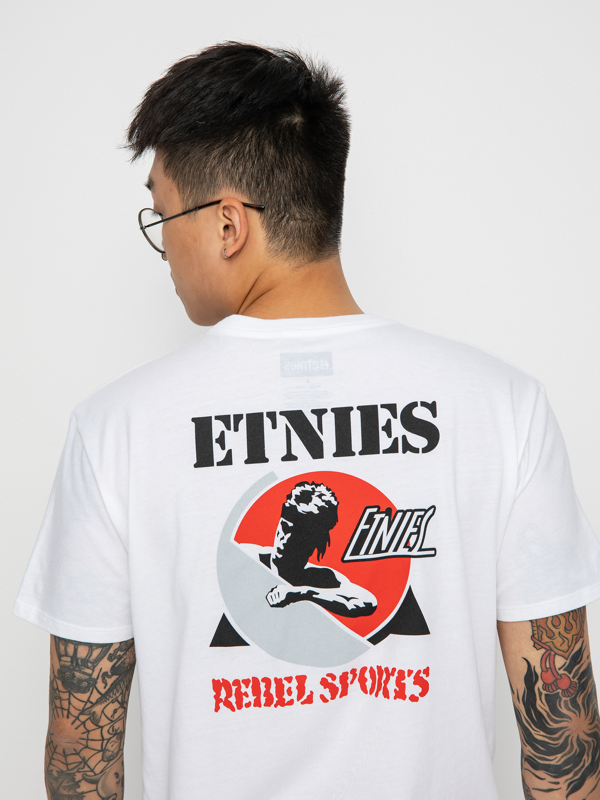 T-shirt Etnies Rebel Sports (white)