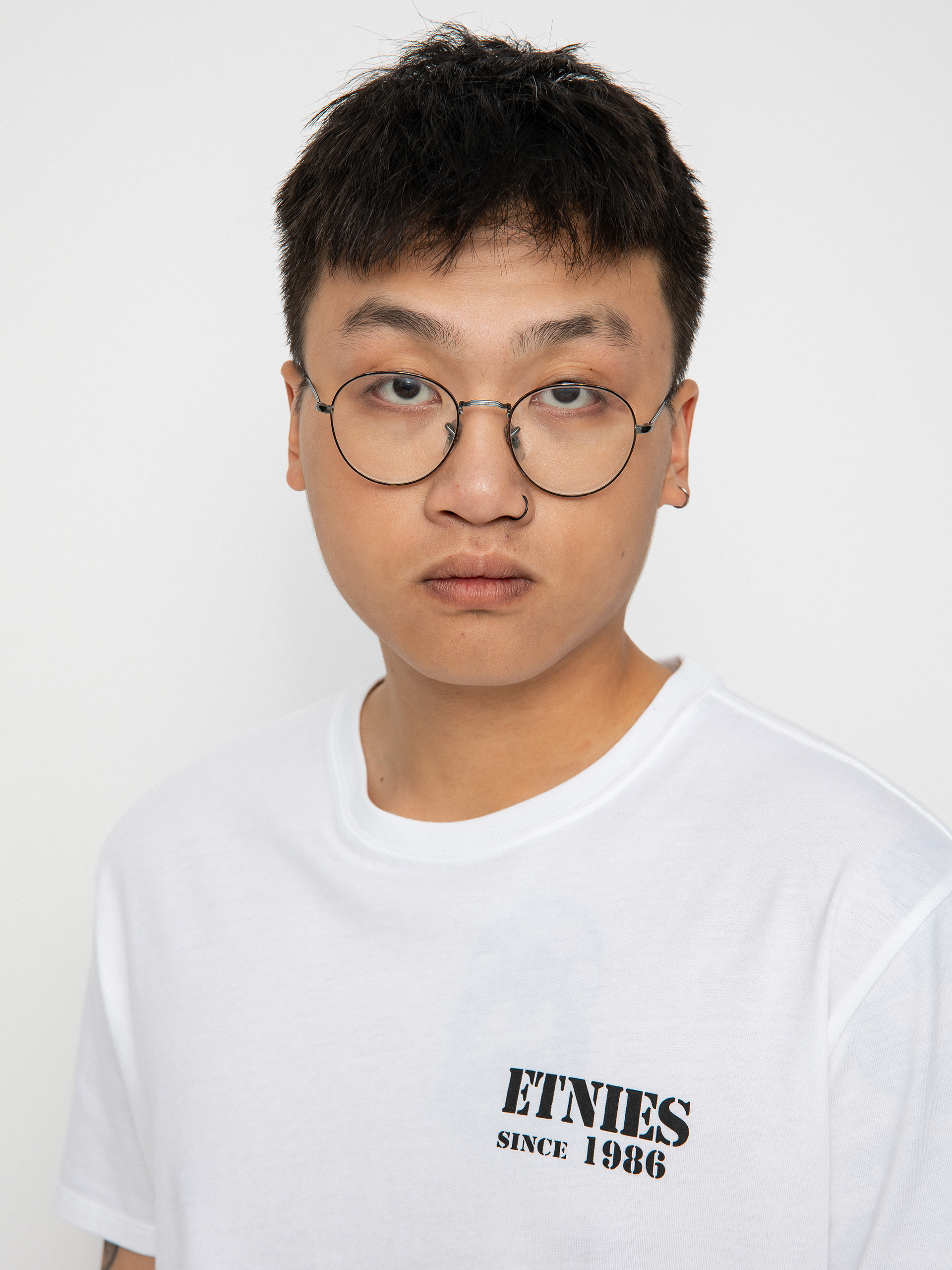 T-shirt Etnies Rebel Sports (white)