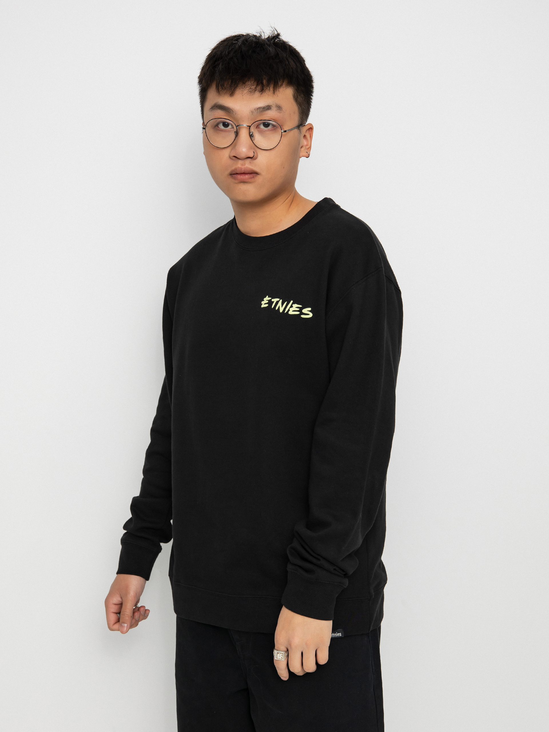 Bluza Etnies Rp Circular Wave Crew (black)