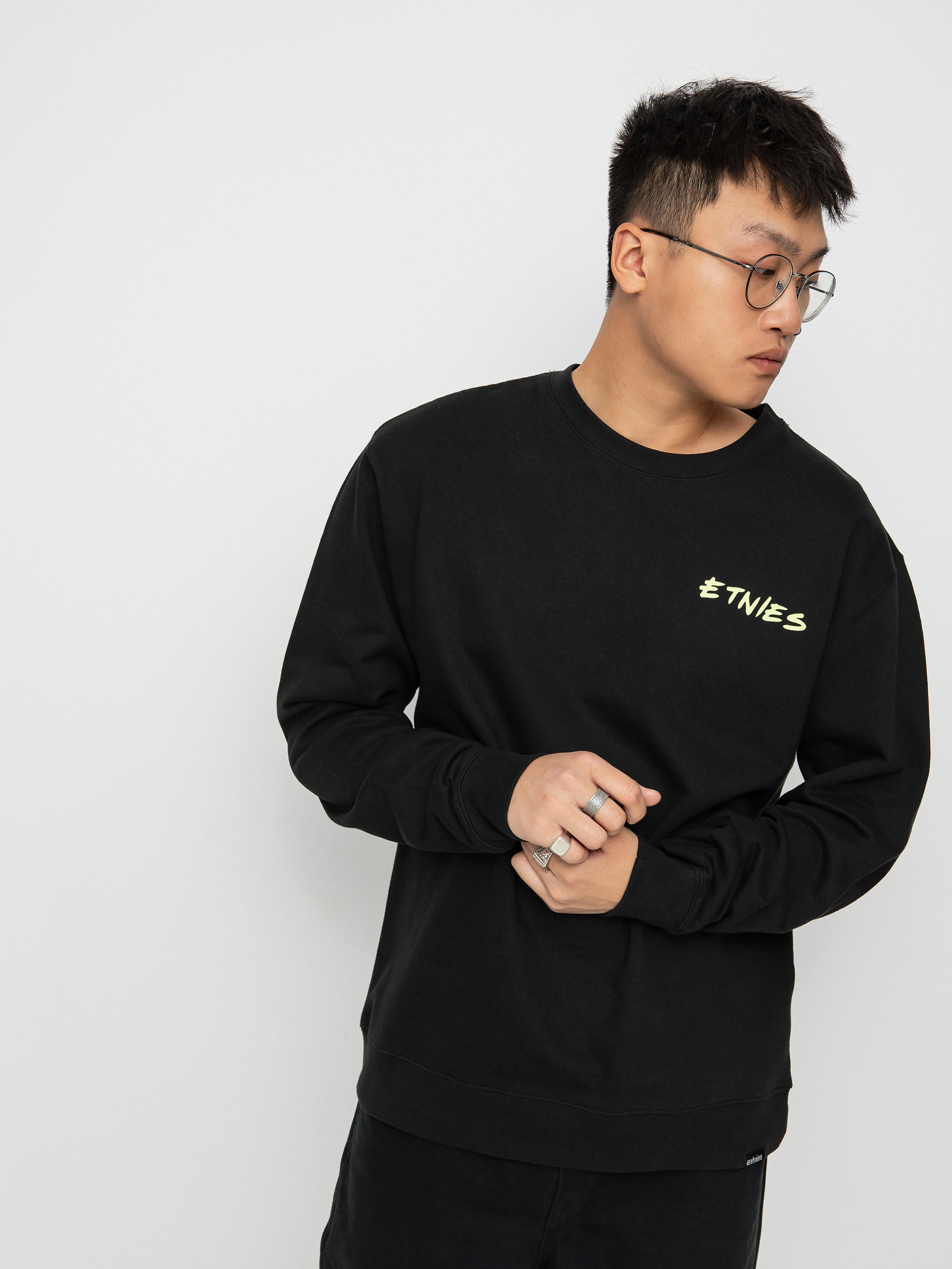 Bluza Etnies Rp Circular Wave Crew (black)