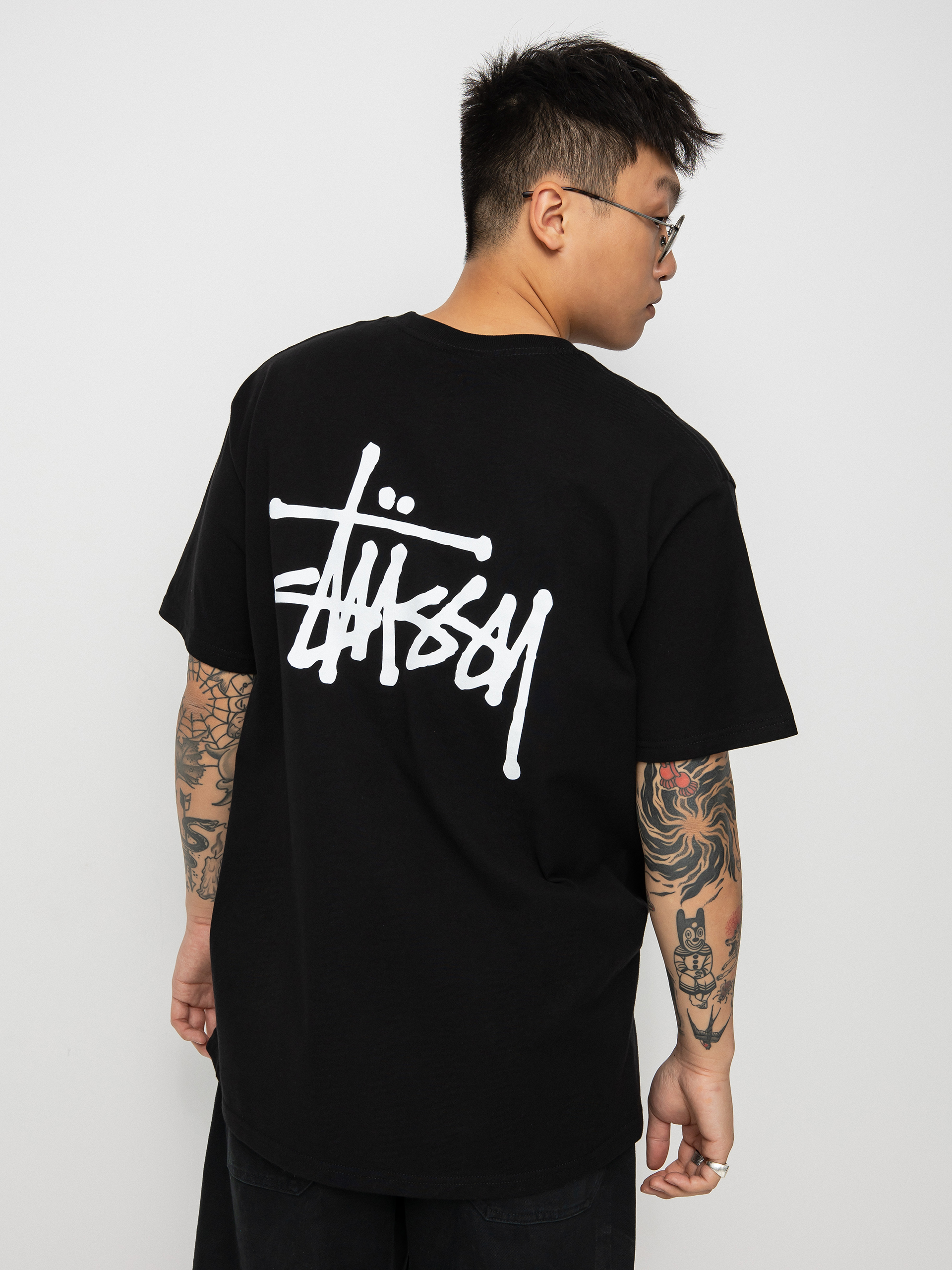 T-shirt Stussy Basic (black)