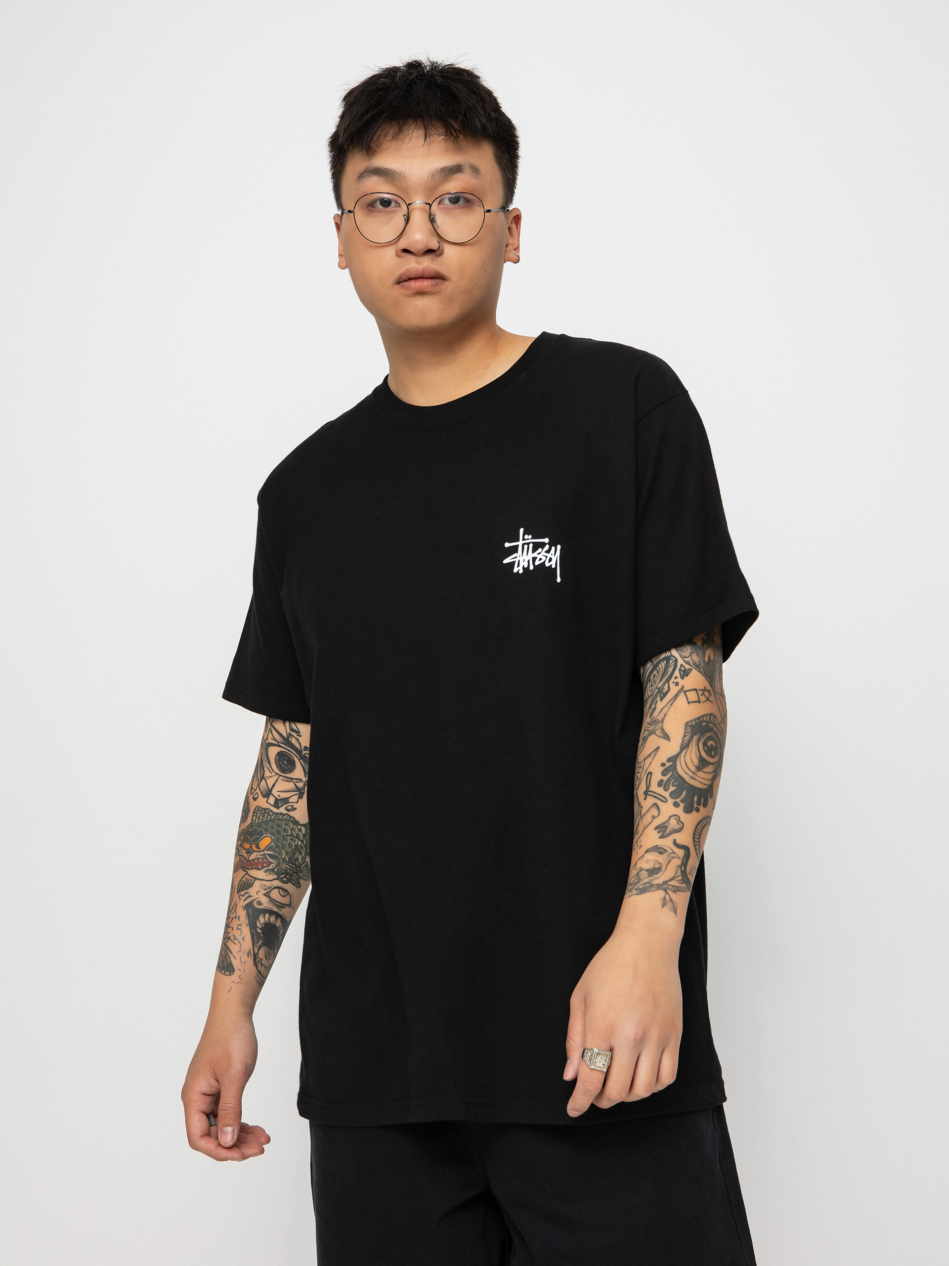 T-shirt Stussy Basic (black)