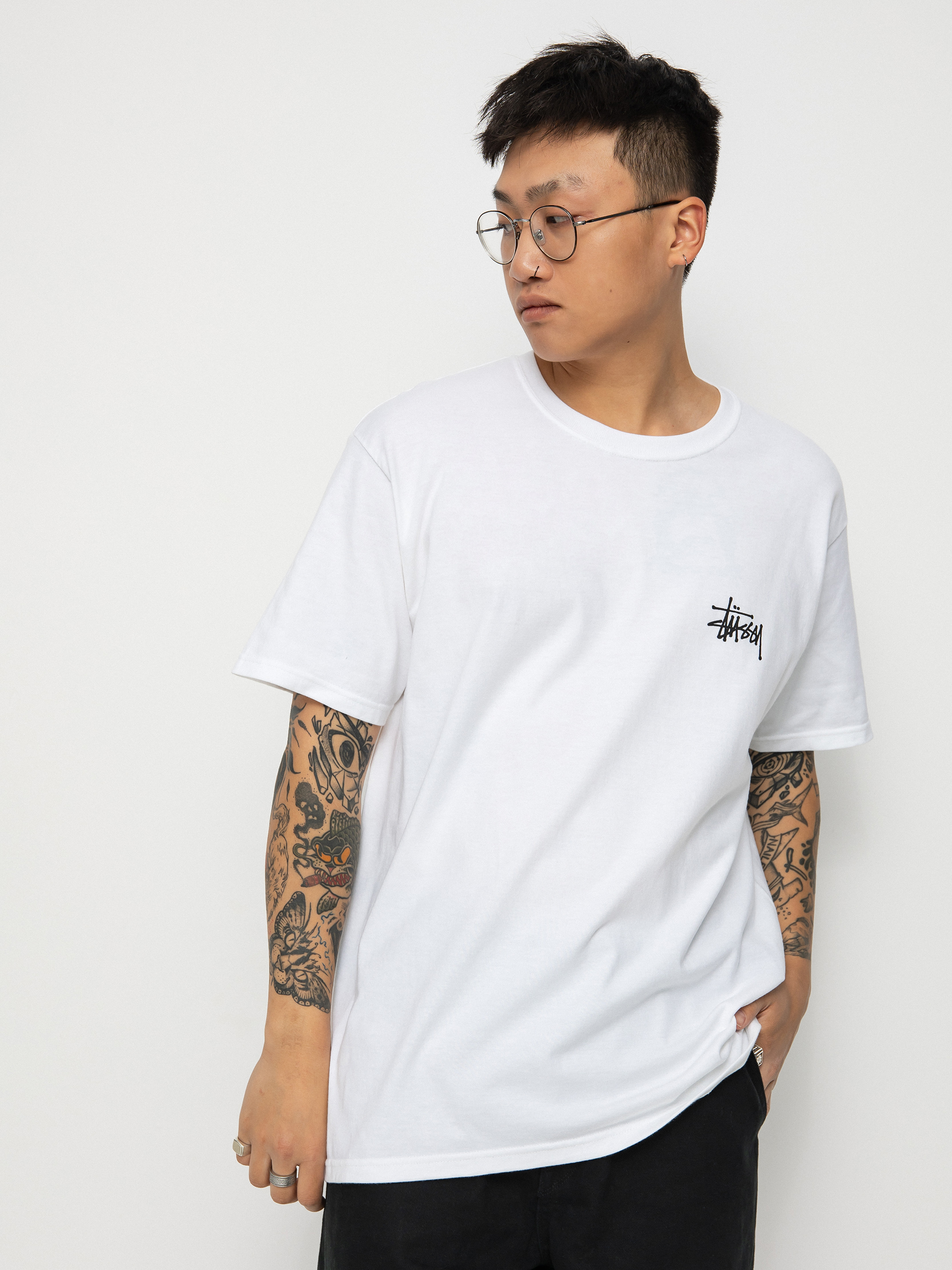 T-shirt Stussy Basic (white)