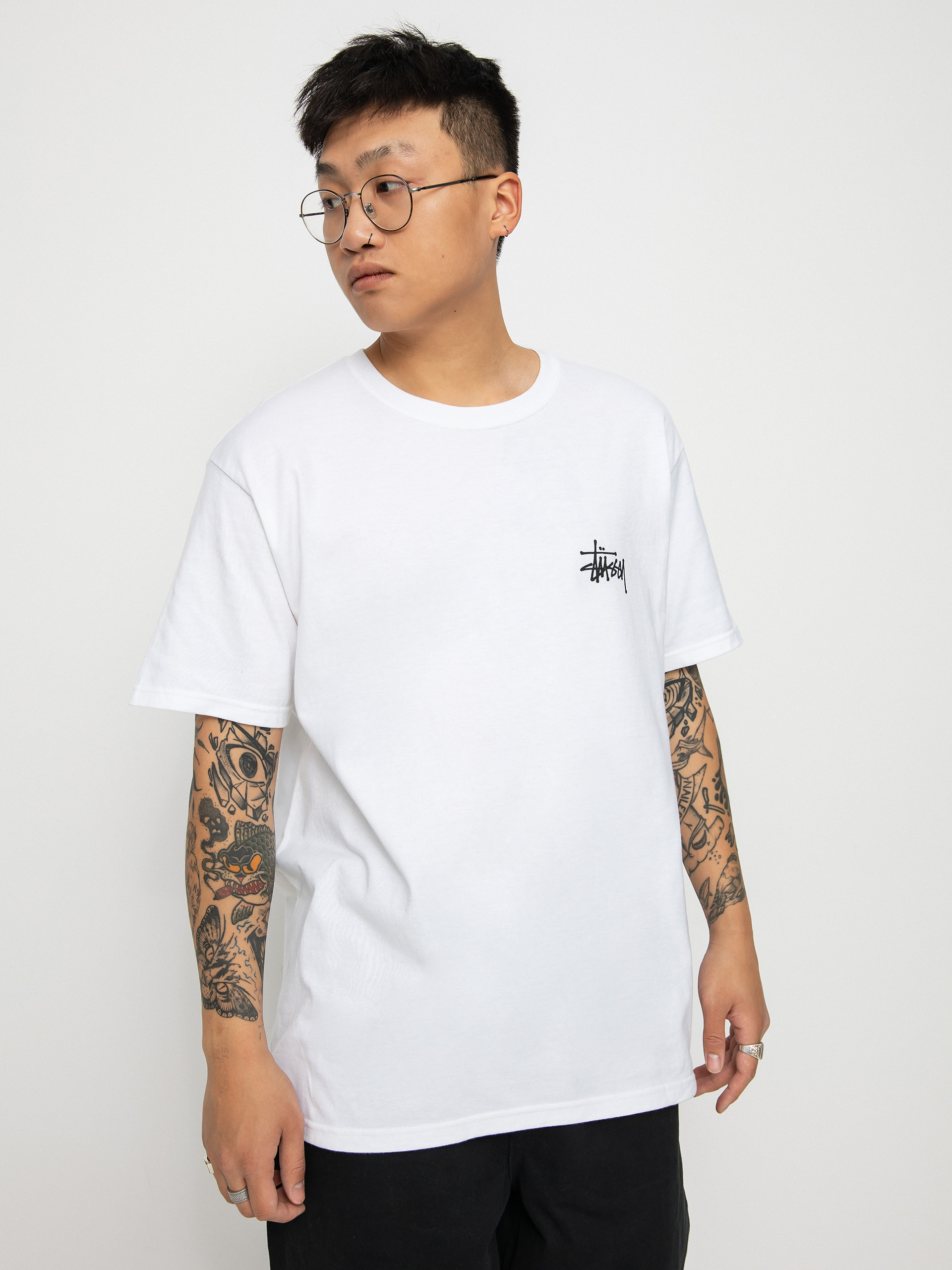 T-shirt Stussy Basic (white)