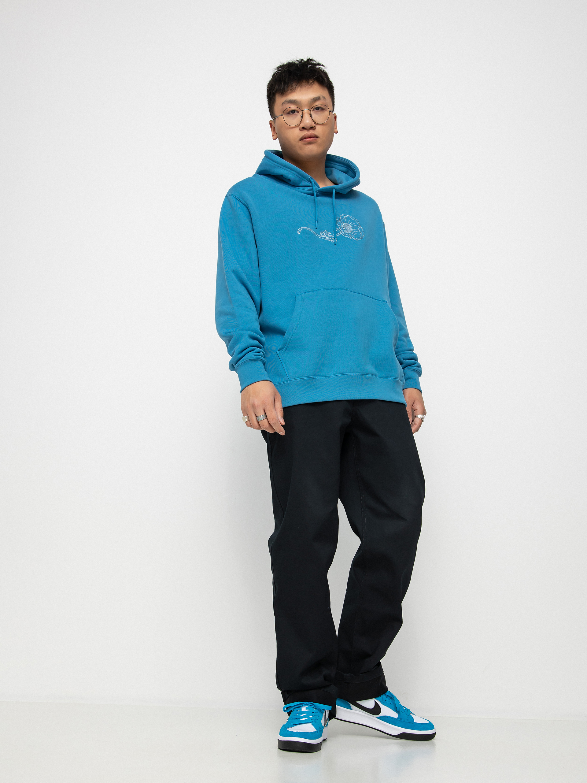 Bluza z kapturem Nike SB Novelty HD (dutch blue/boarder blue)