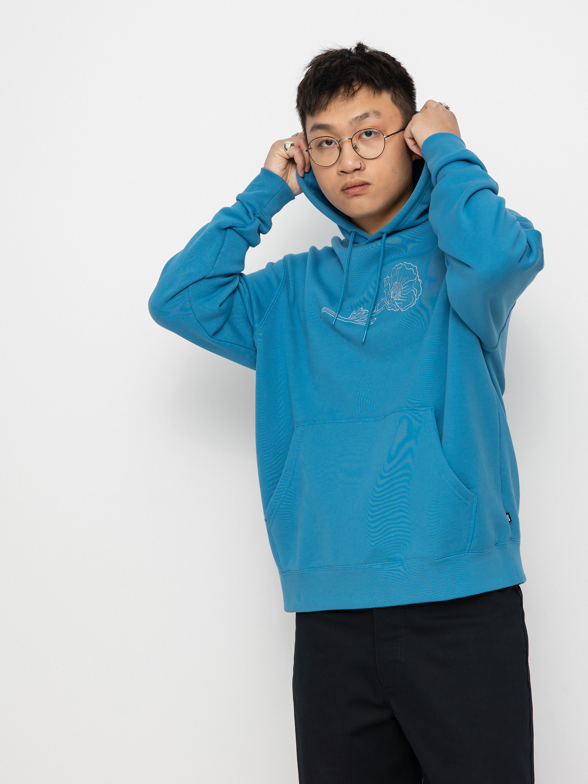 Bluza z kapturem Nike SB Novelty HD (dutch blue/boarder blue)