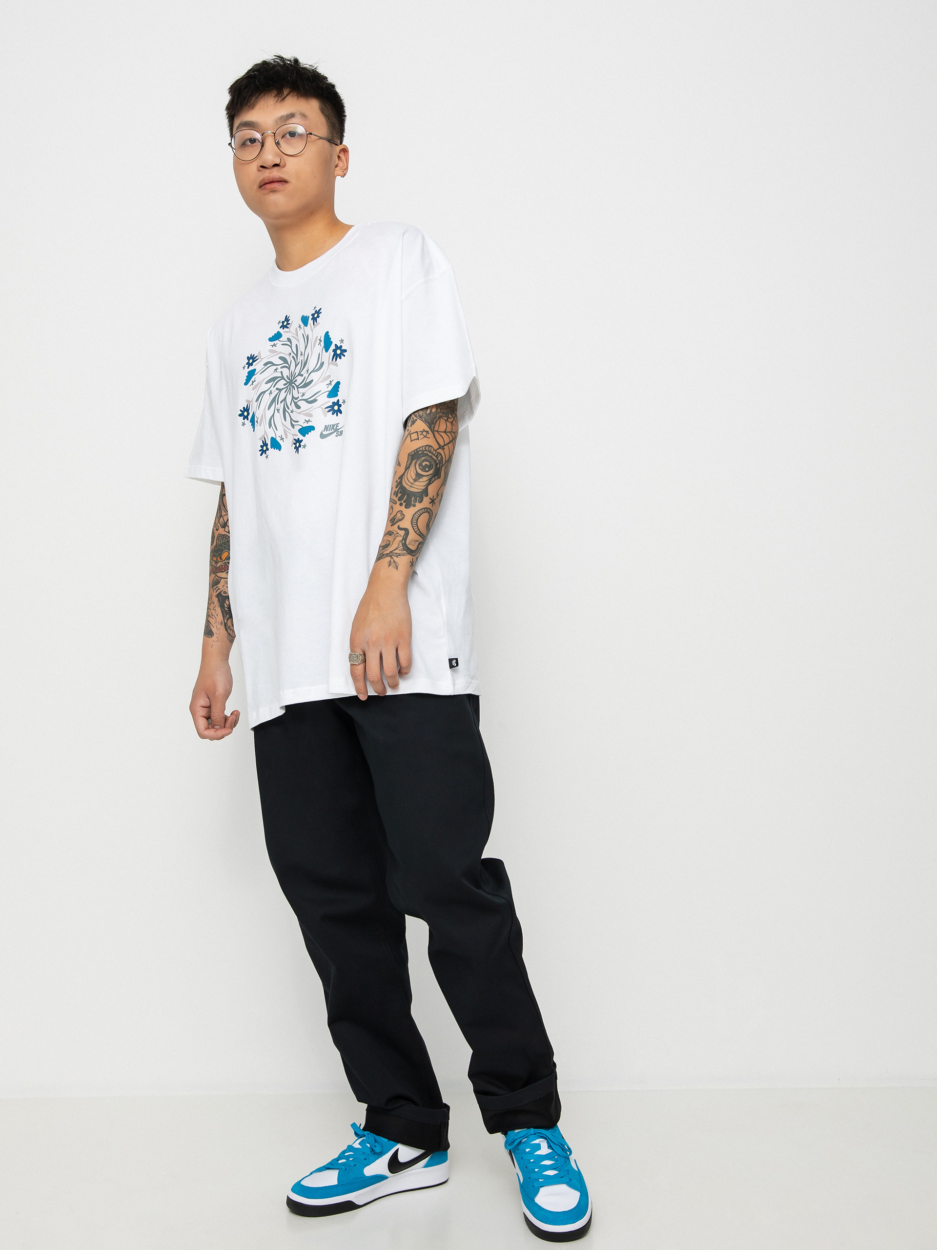 T-shirt Nike SB Wild Flower (white)