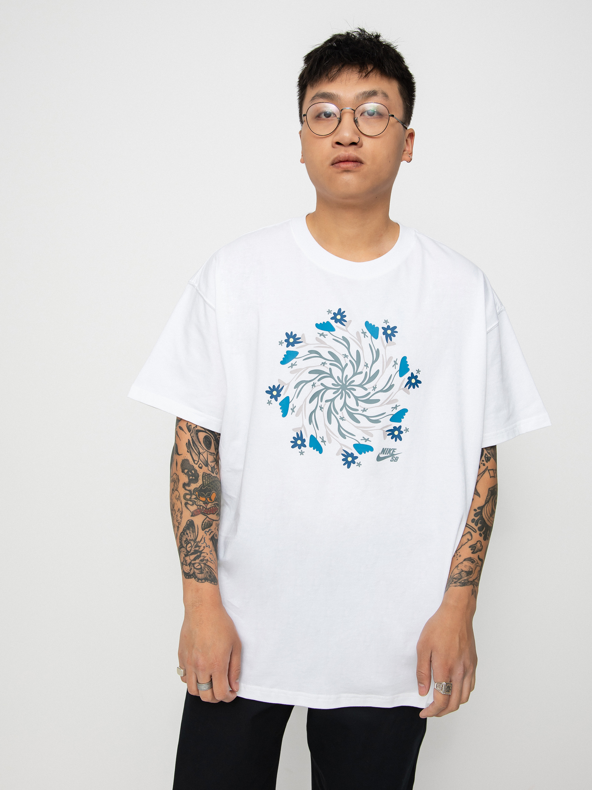T-shirt Nike SB Wild Flower (white)