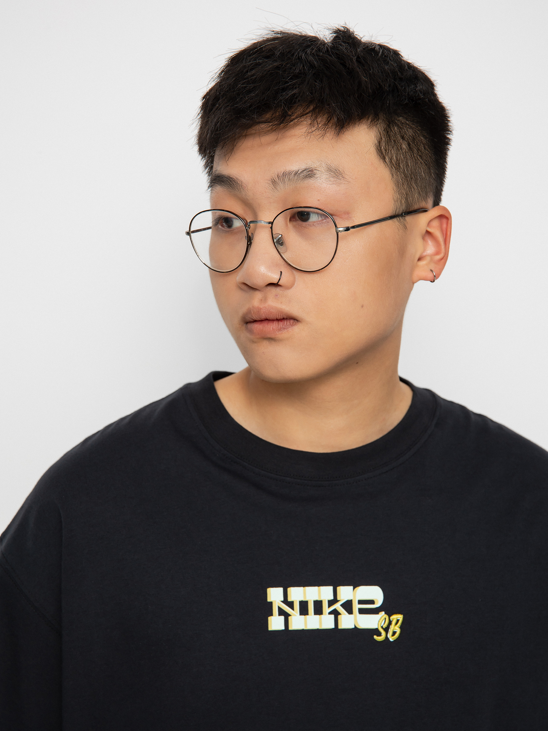 T-shirt Nike SB Emb Block (black)