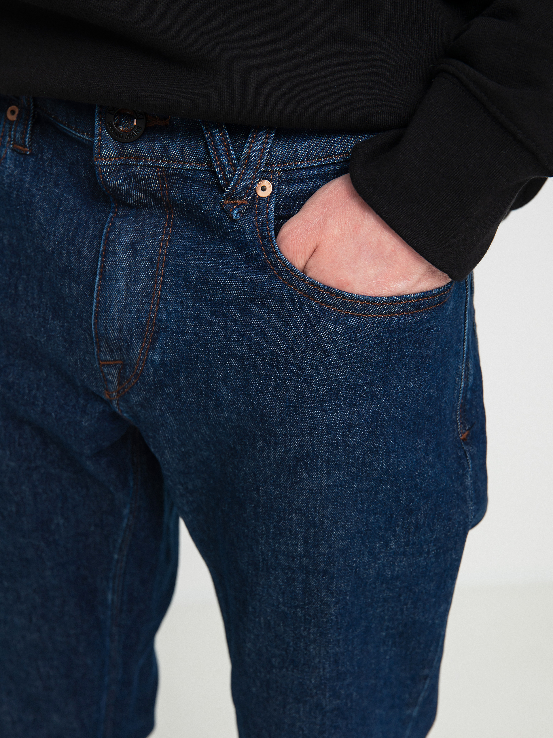 Spodnie Volcom Vorta Denim (dirty rich indigo)