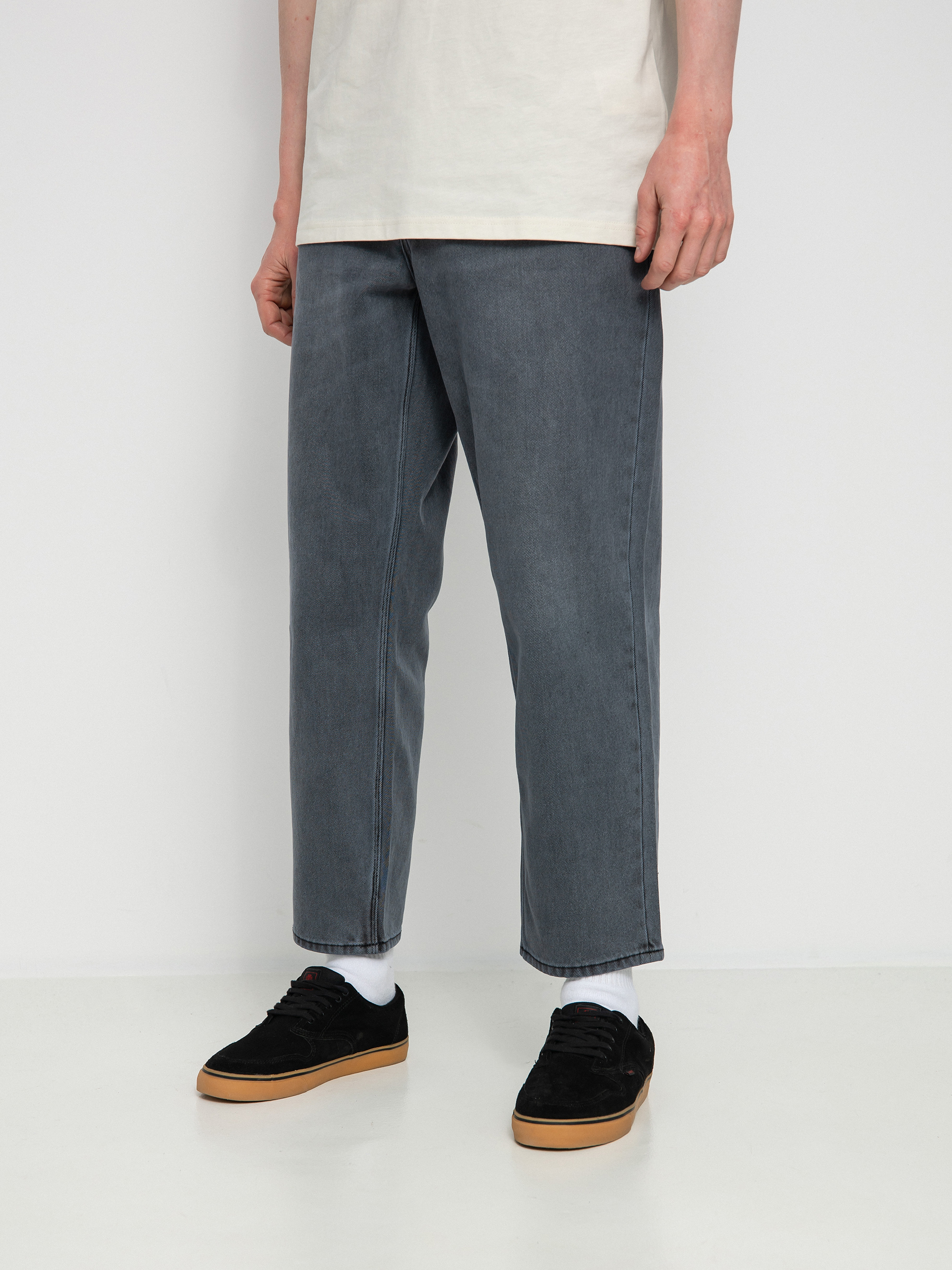 Spodnie Volcom Modown Tapered Denim (fade to black)