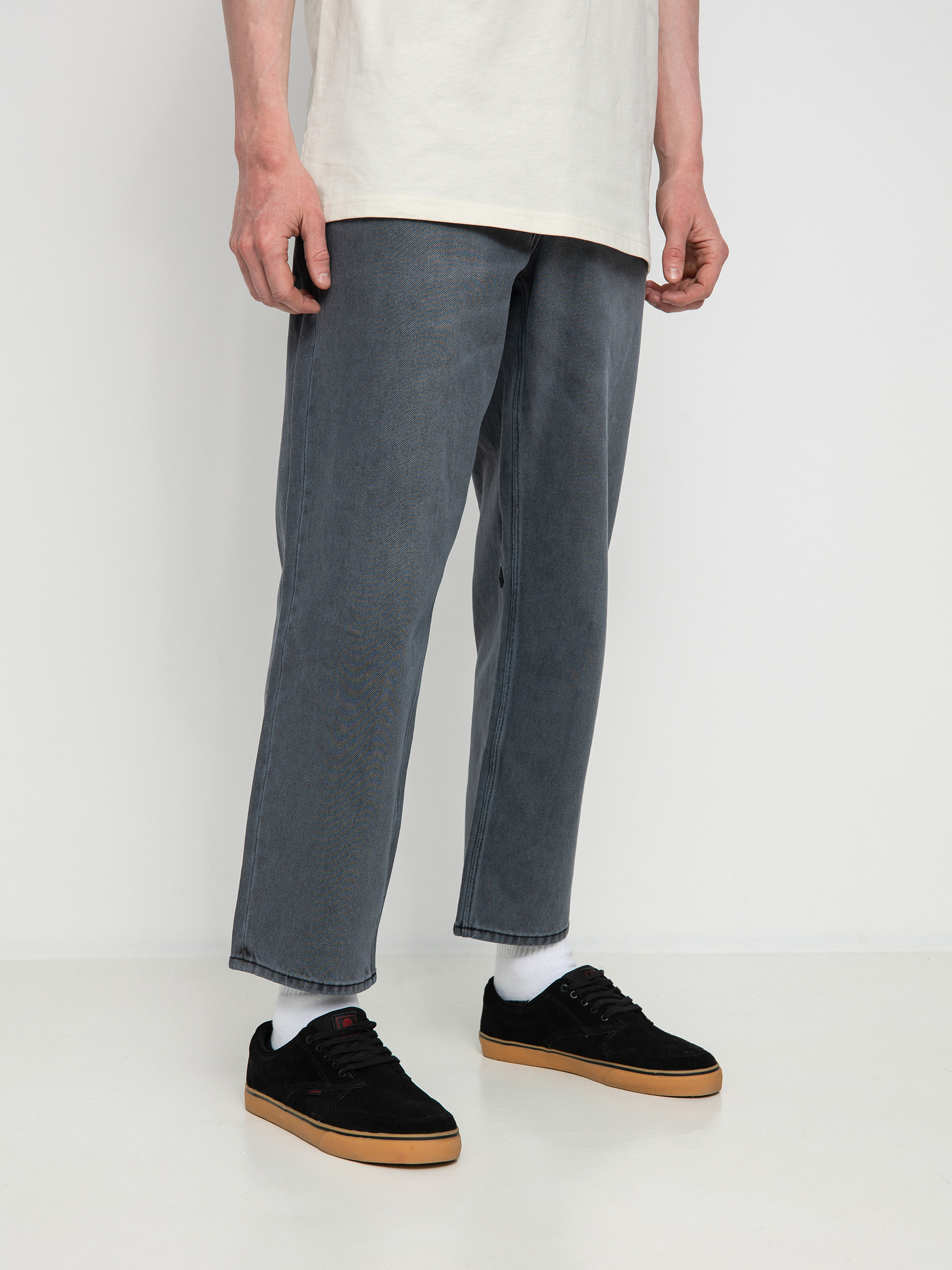 Spodnie Volcom Modown Tapered Denim (fade to black)