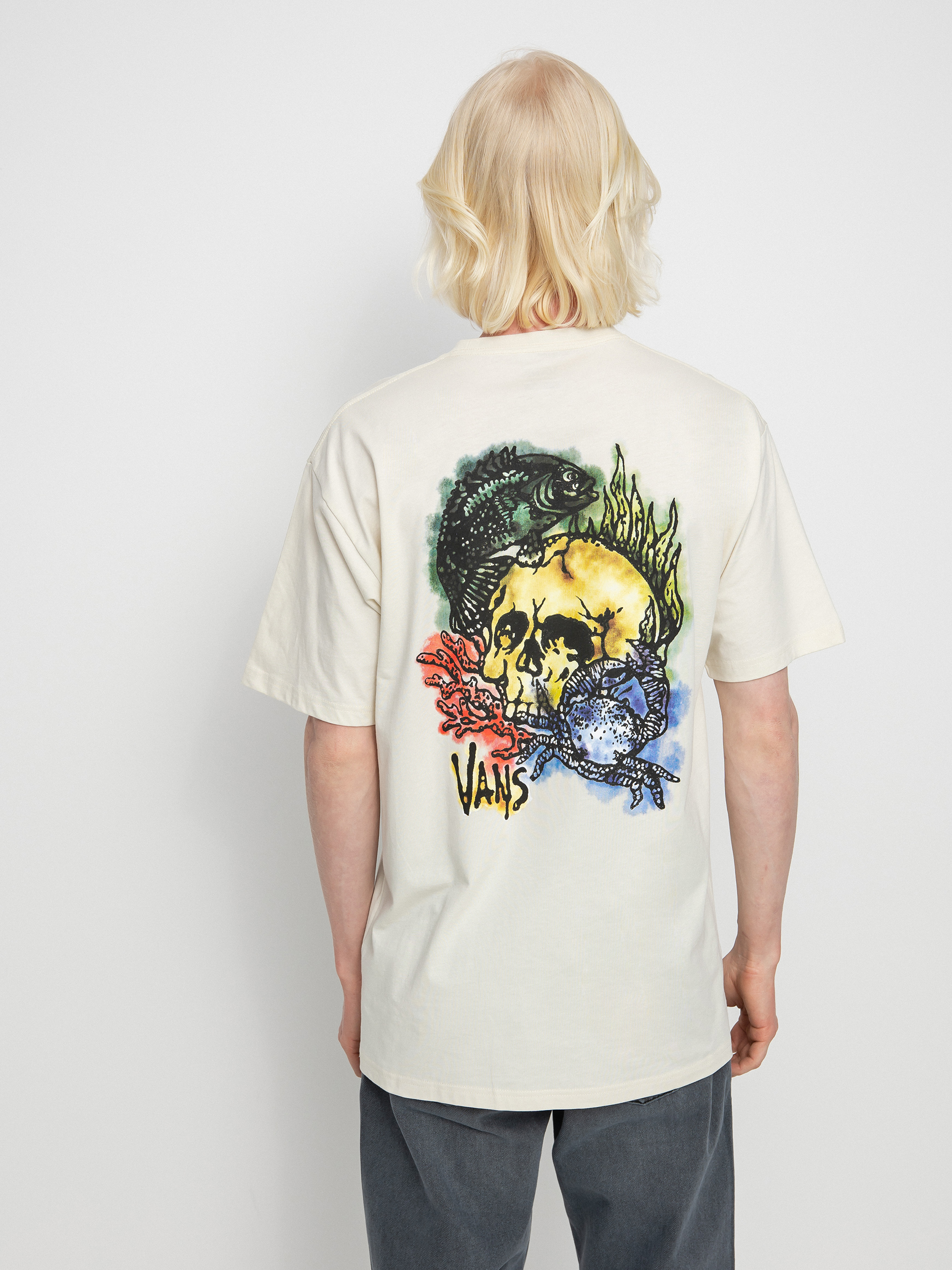 T-shirt Vans Bottom Feeder (antique white)