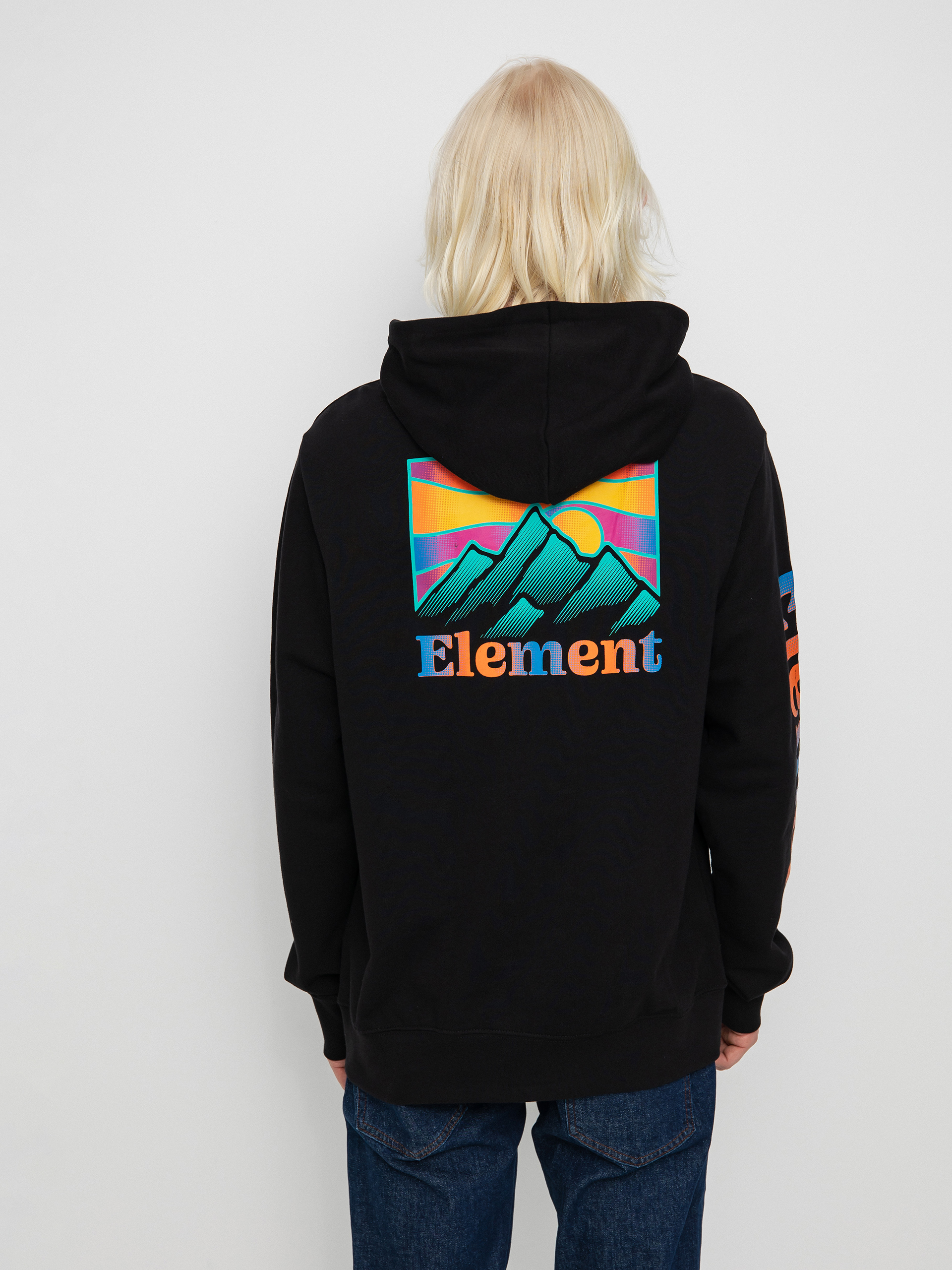 Bluza z kapturem Element Kass HD (flint black)