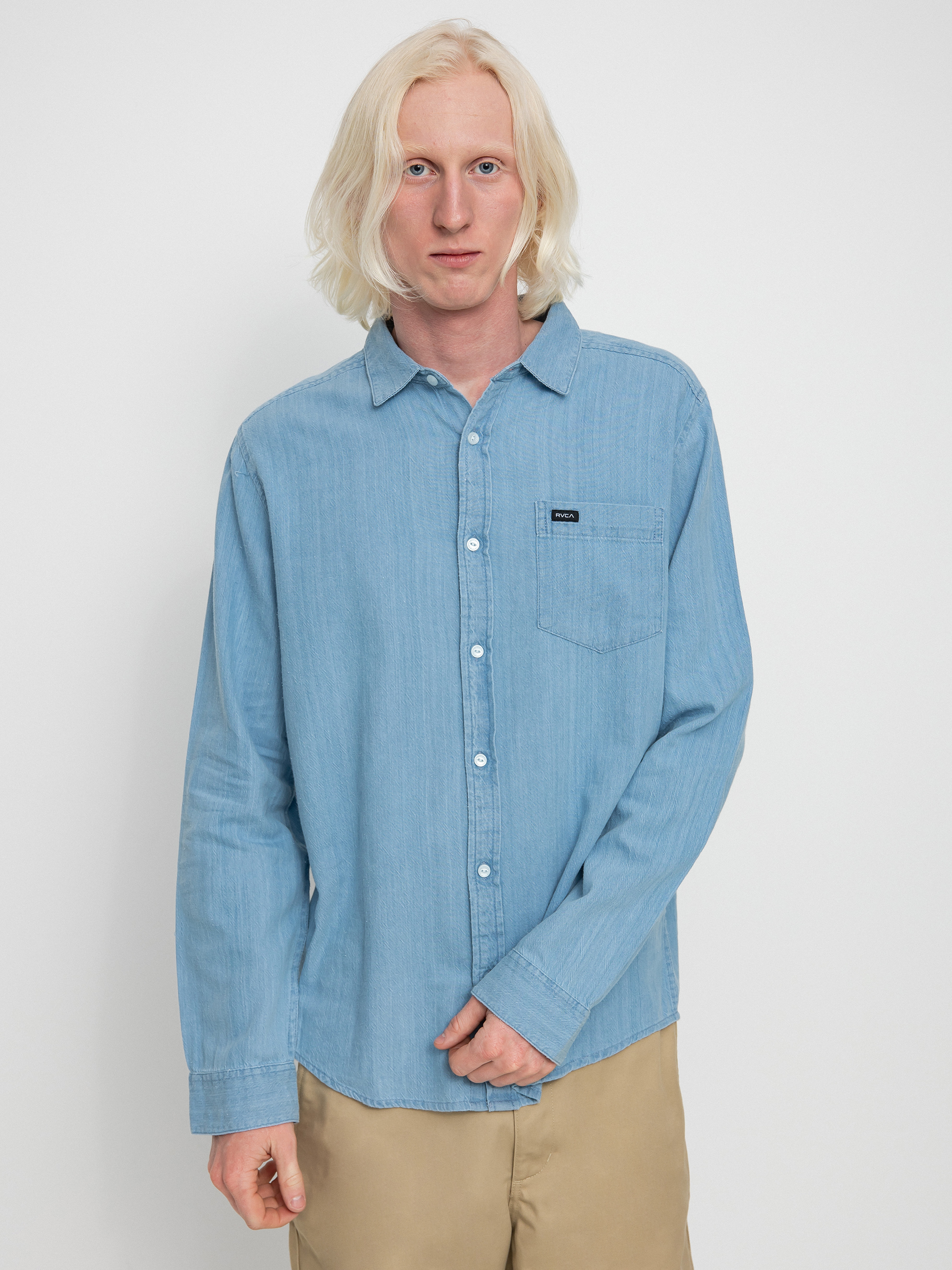 Koszula RVCA Harbour Ls (denim)