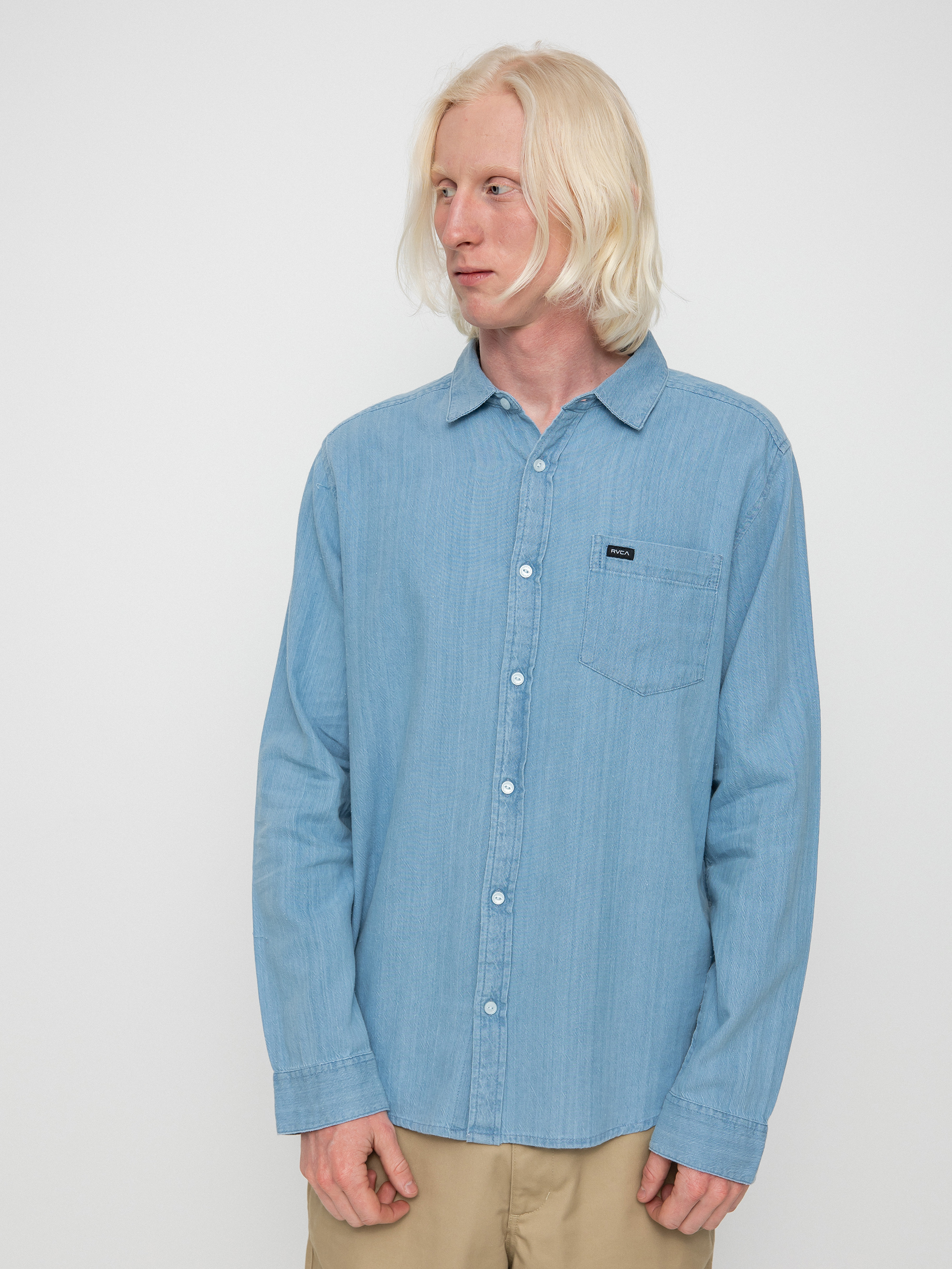 Koszula RVCA Harbour Ls (denim)