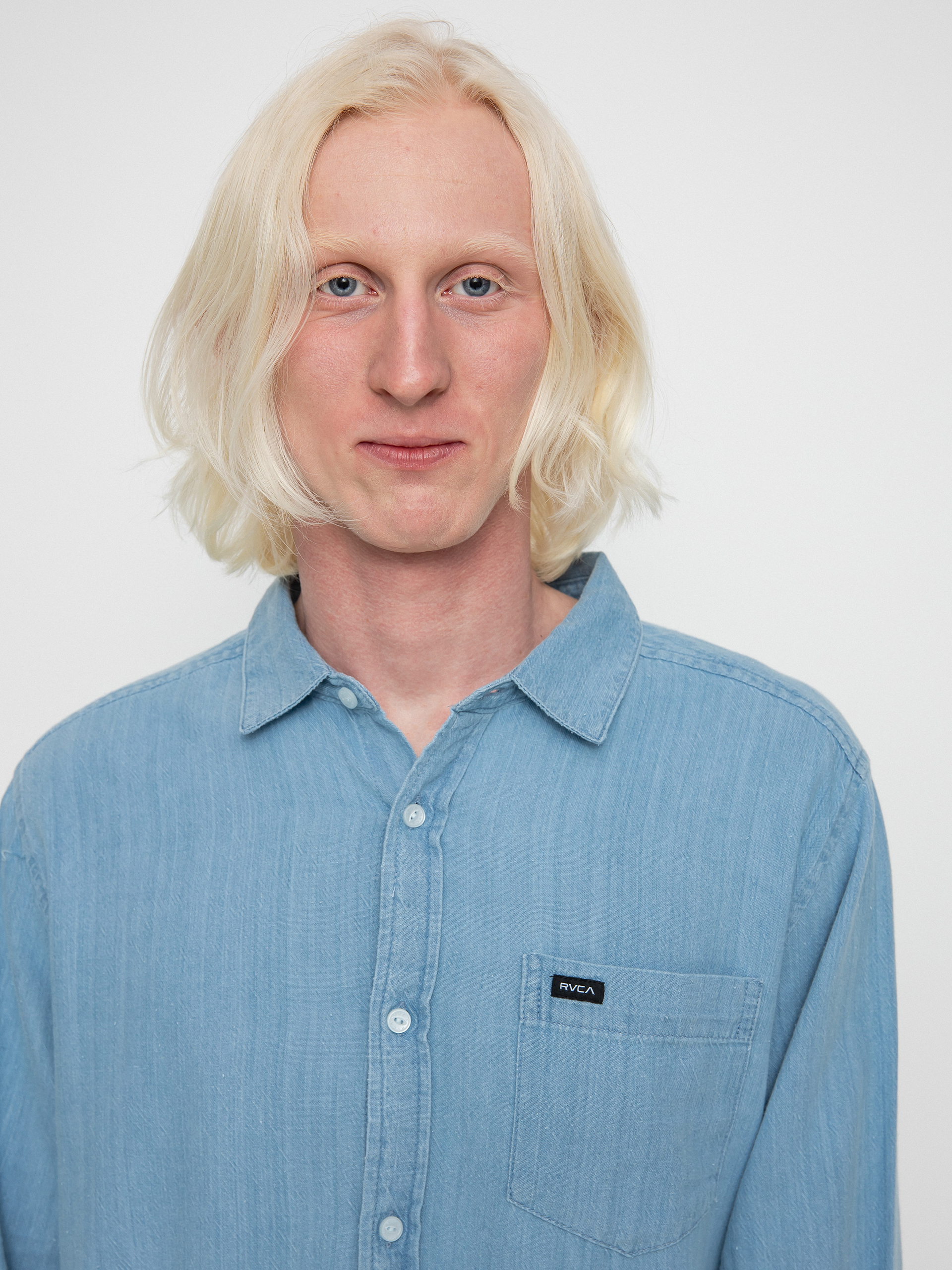 Koszula RVCA Harbour Ls (denim)