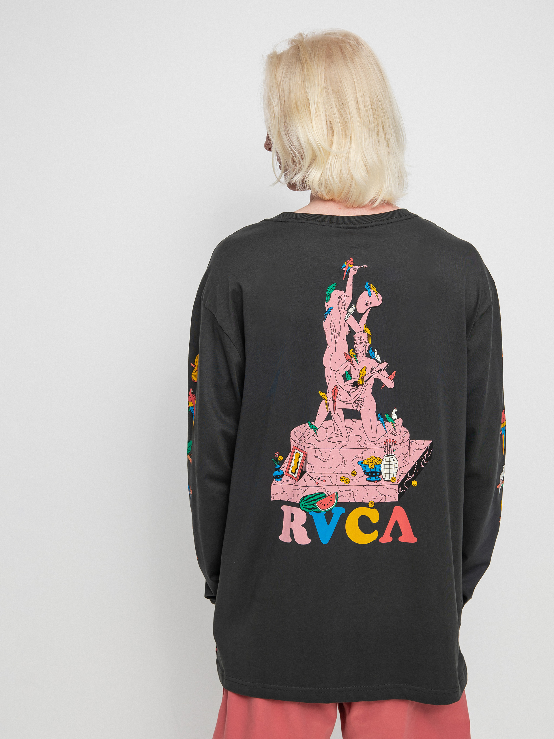 Longsleeve RVCA Parrot Ice (pirate black)