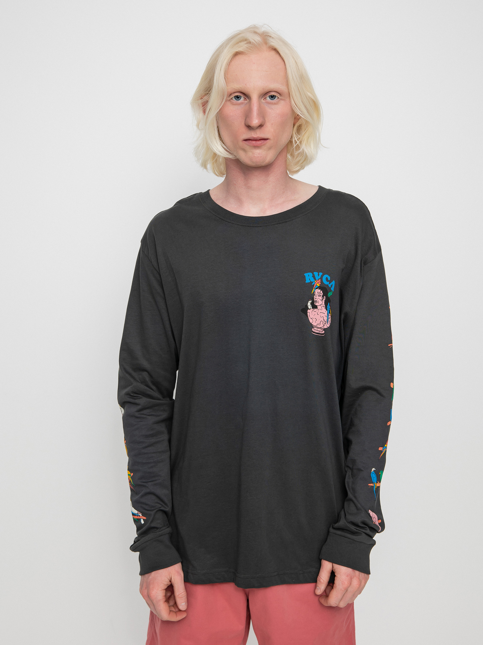 Longsleeve RVCA Parrot Ice (pirate black)