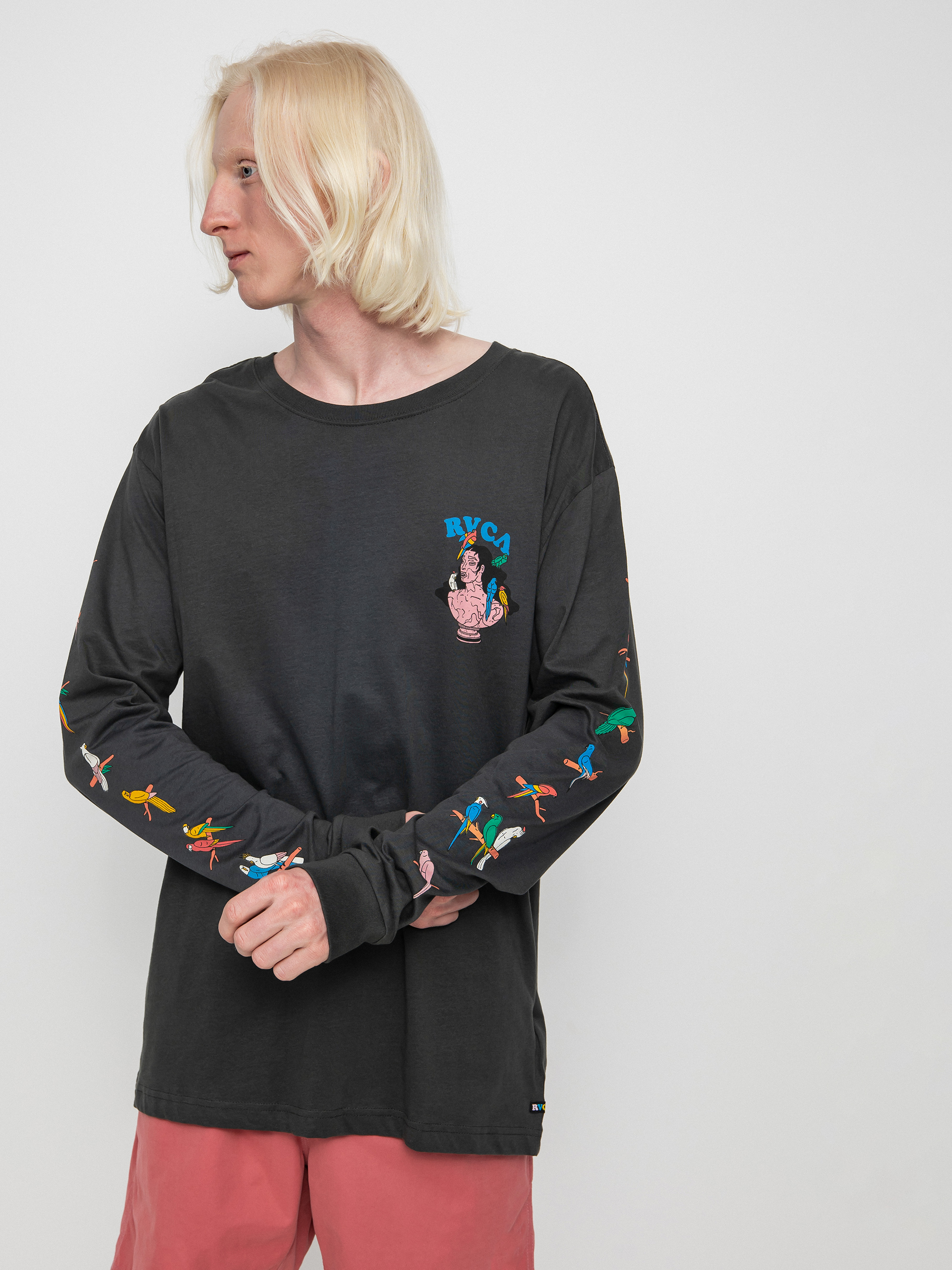 Longsleeve RVCA Parrot Ice (pirate black)