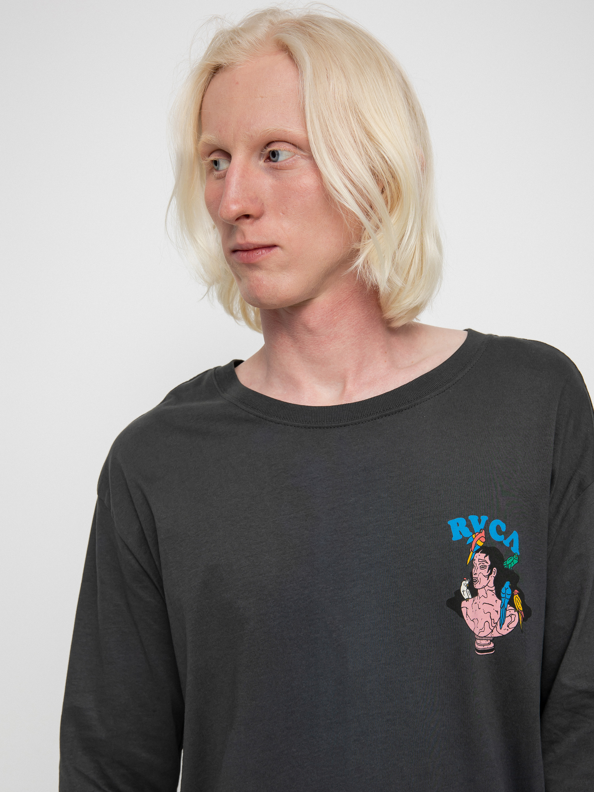 Longsleeve RVCA Parrot Ice (pirate black)