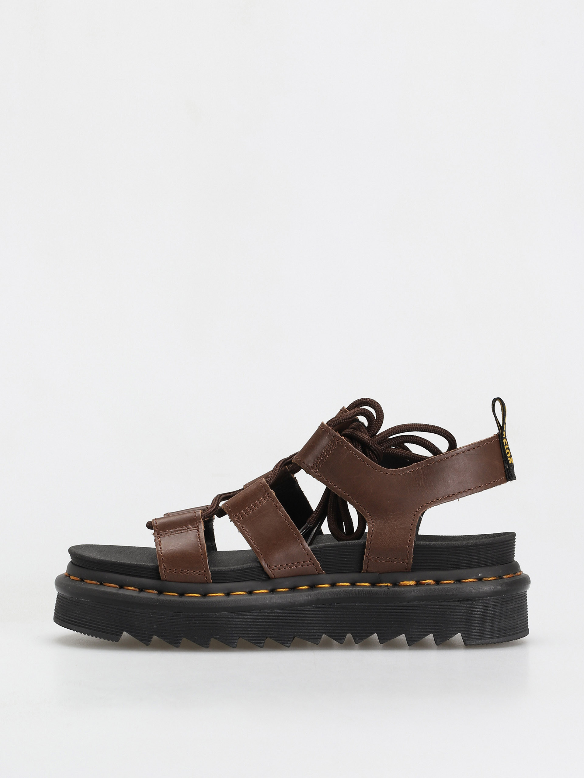 Sandały Dr. Martens Nartilla Wmn (dark brown oily illusion)