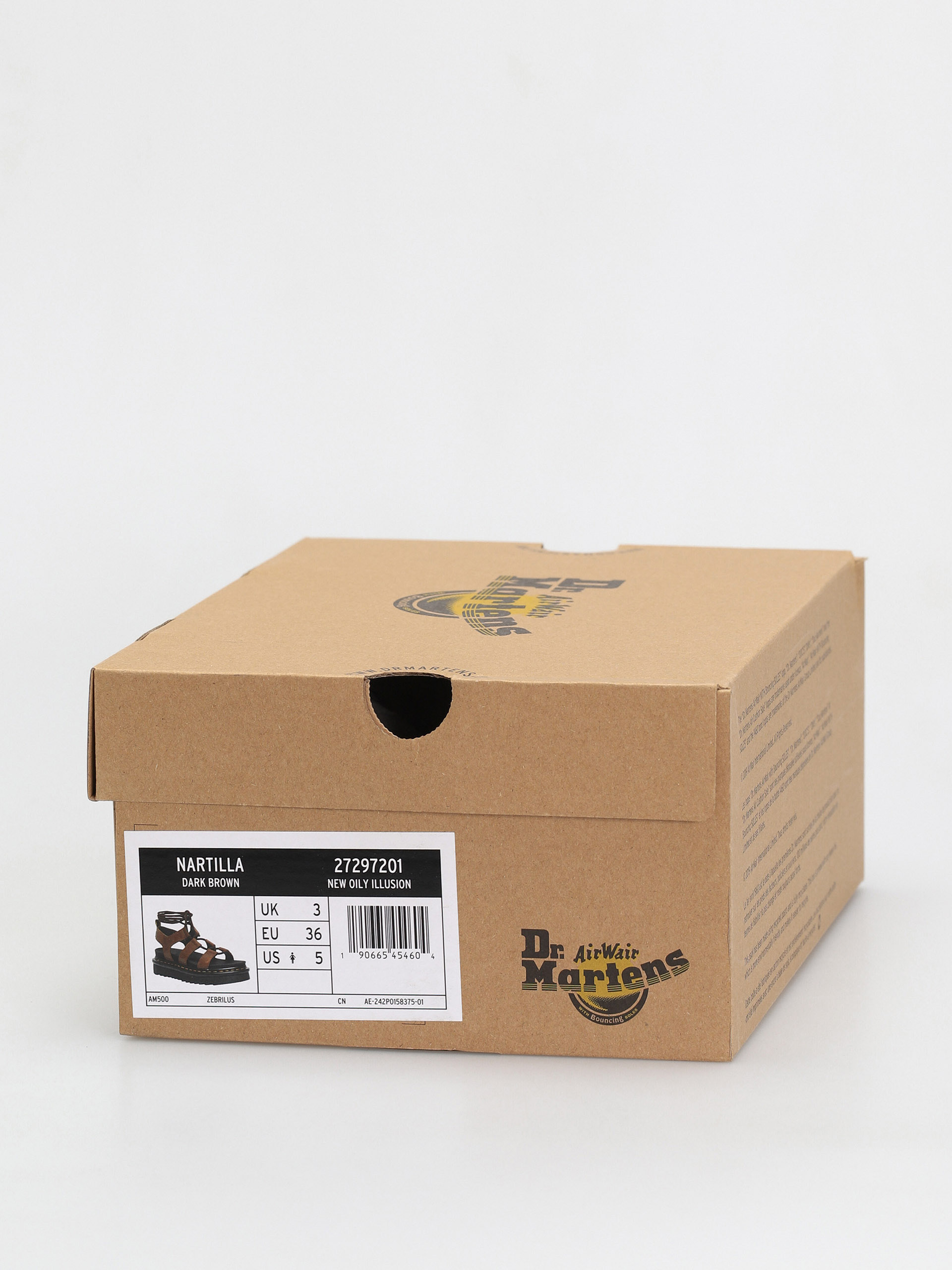 Sandały Dr. Martens Nartilla Wmn (dark brown oily illusion)