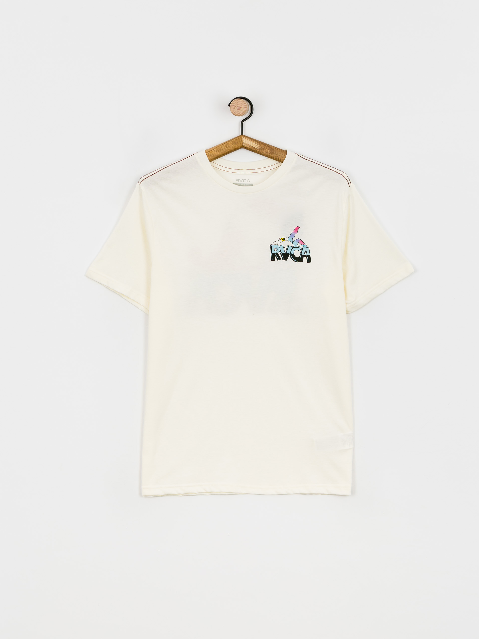 T-shirt RVCA Pool Party 4409 (antique white)