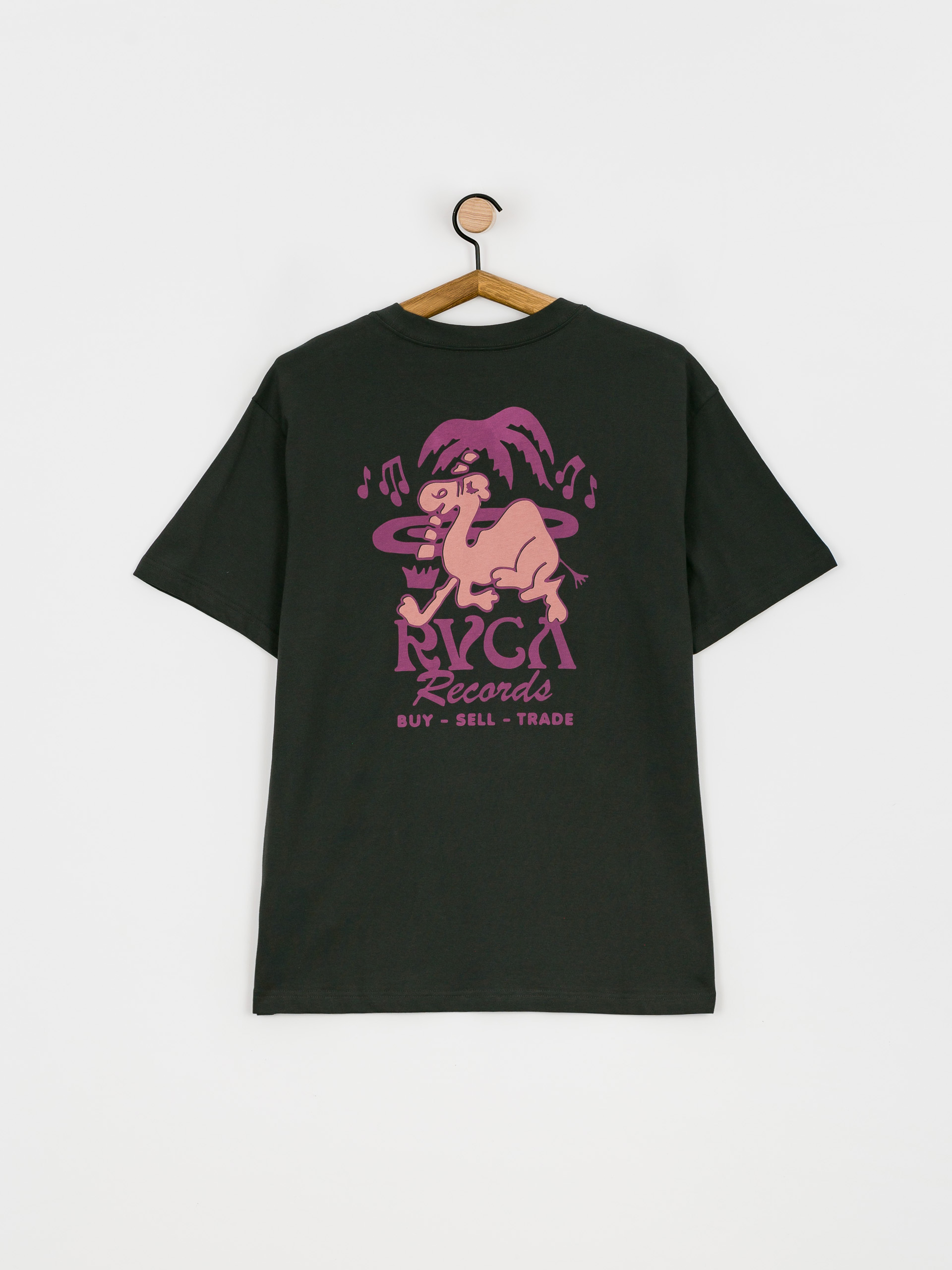 T-shirt RVCA Rvca Records (pirate black)